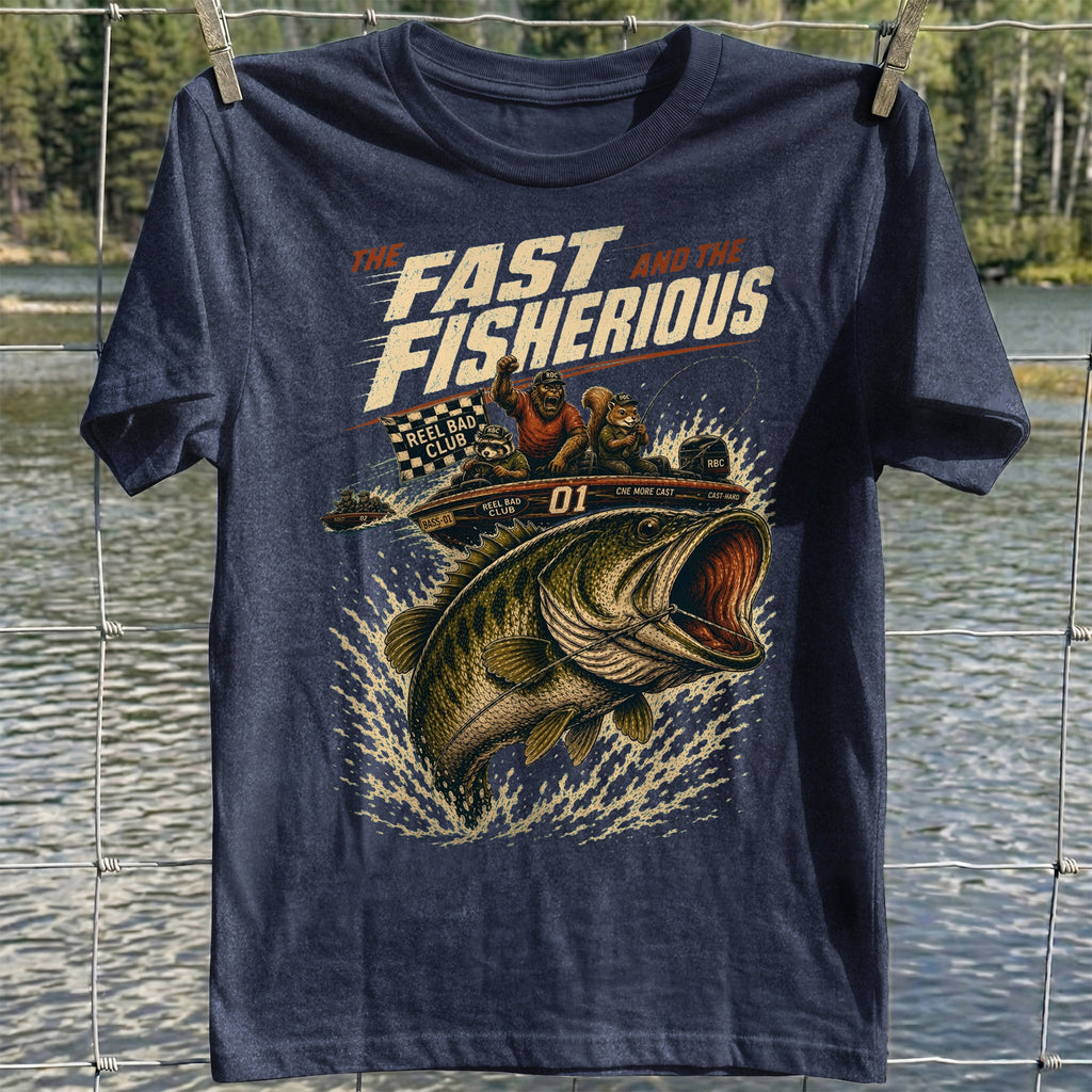 Fast and Fisherious T-shirt