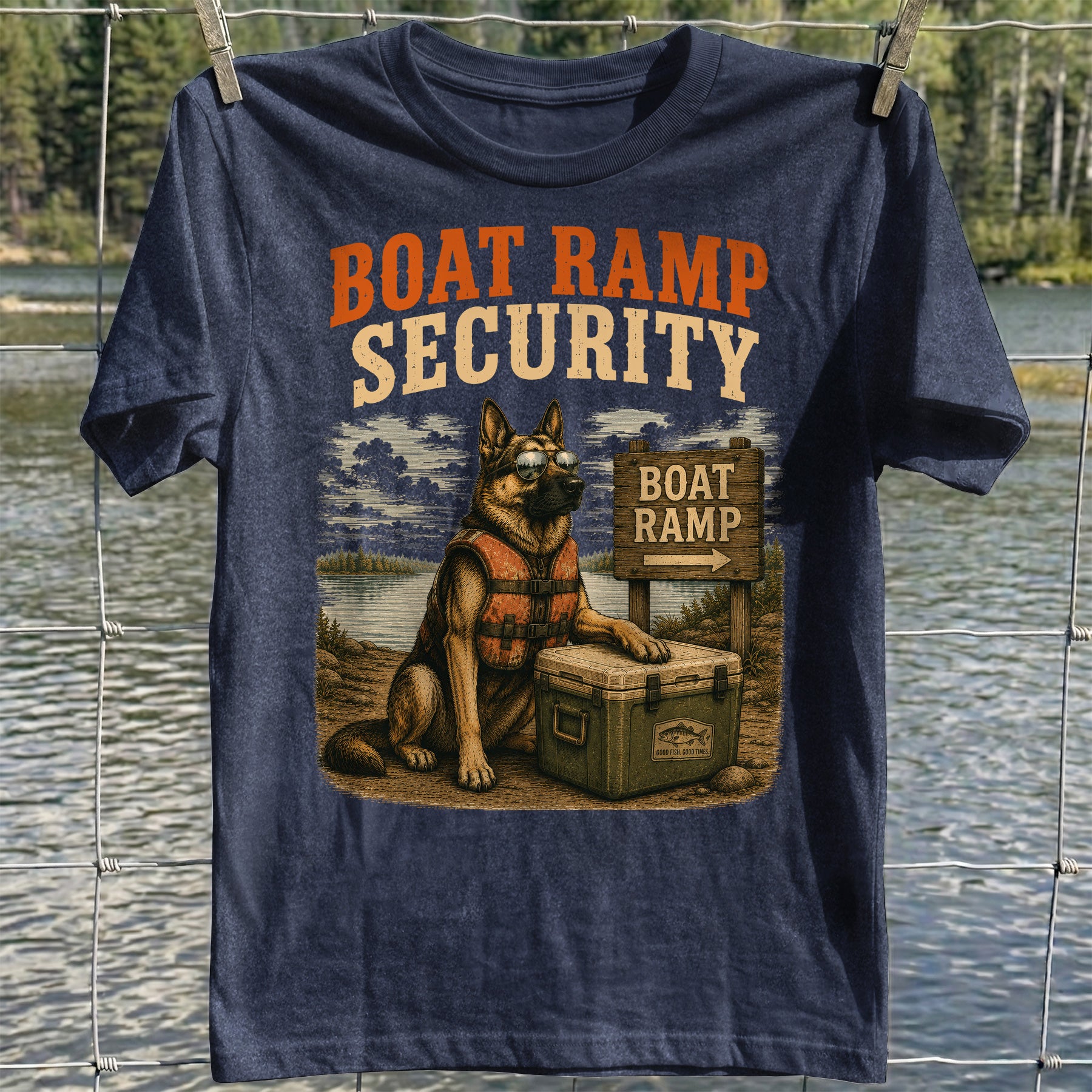 Boat Ramp Security T-Shirt