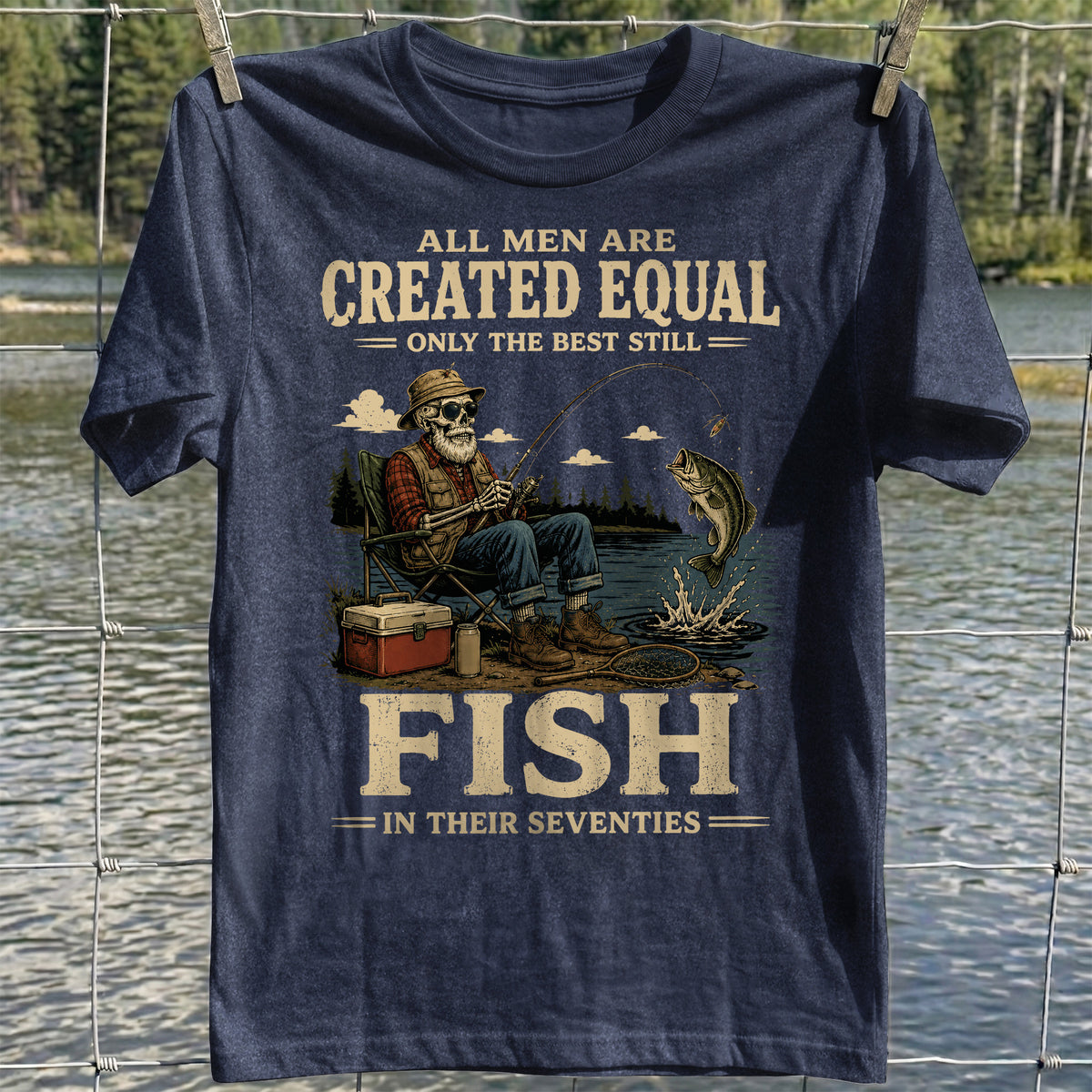 Seventies Fishing T-Shirt