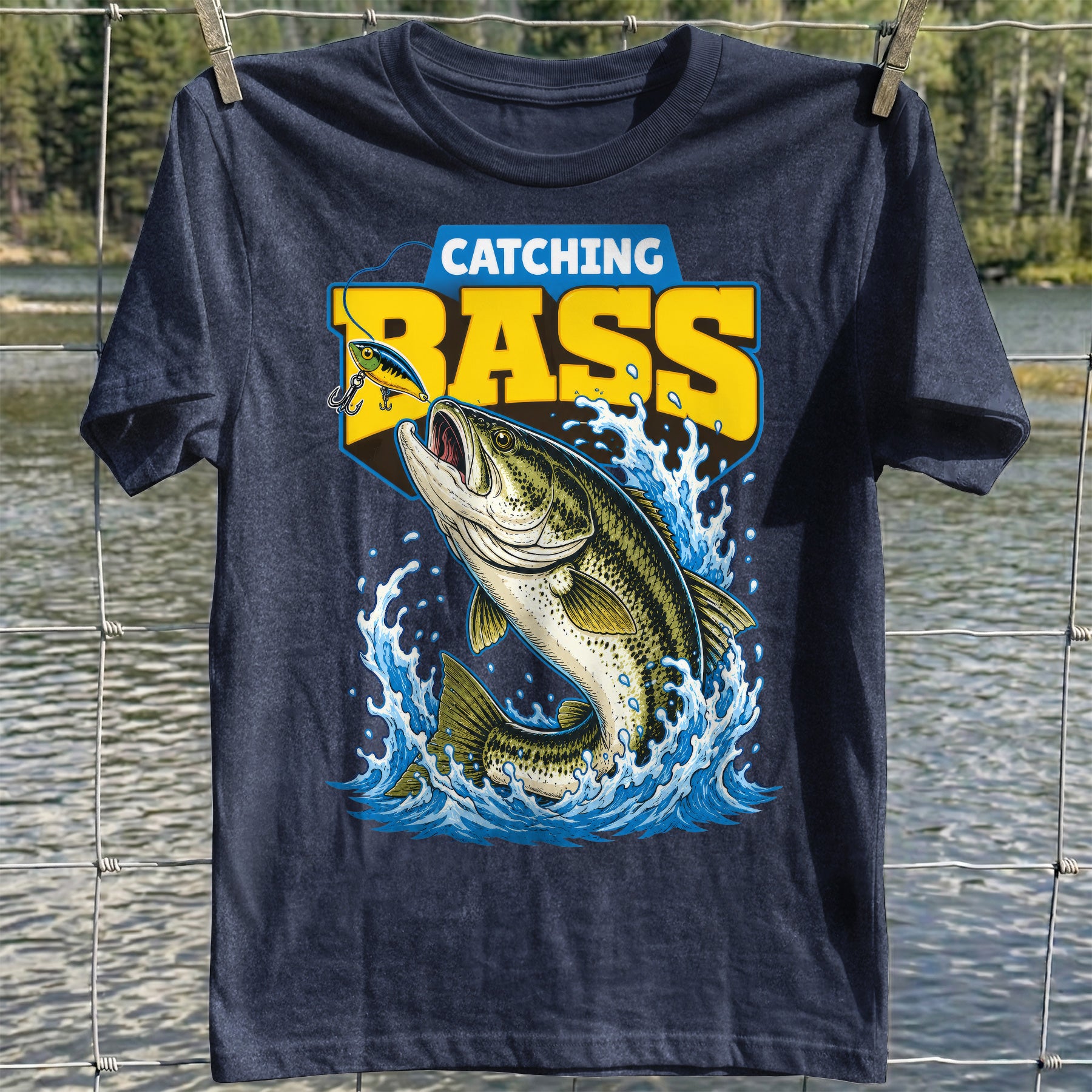 Catching Bass T-shirt