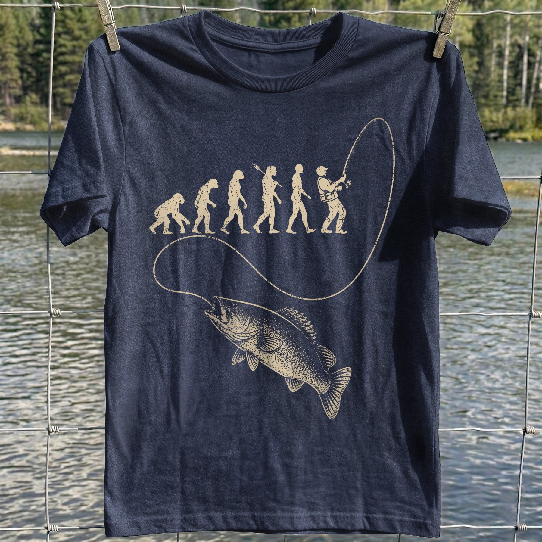 Fishing Evolution T-shirt