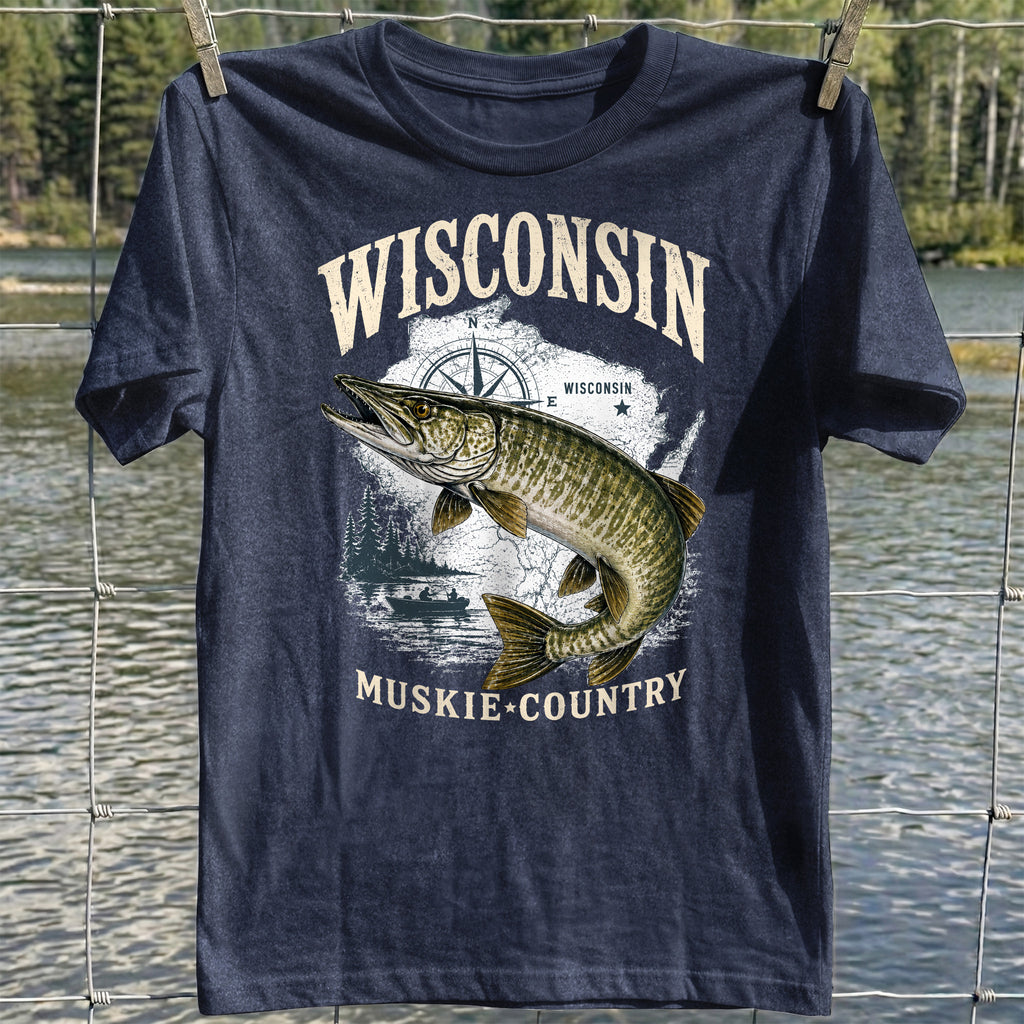 Wisconsin Muskie T-Shirt