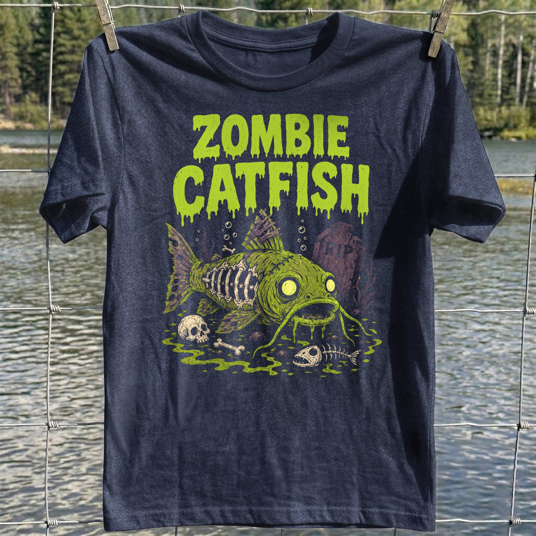 Zombie Catfish T-Shirt