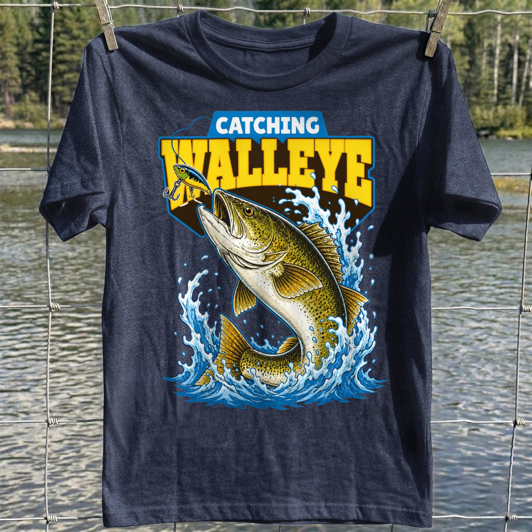 Catching Walleye T-Shirt