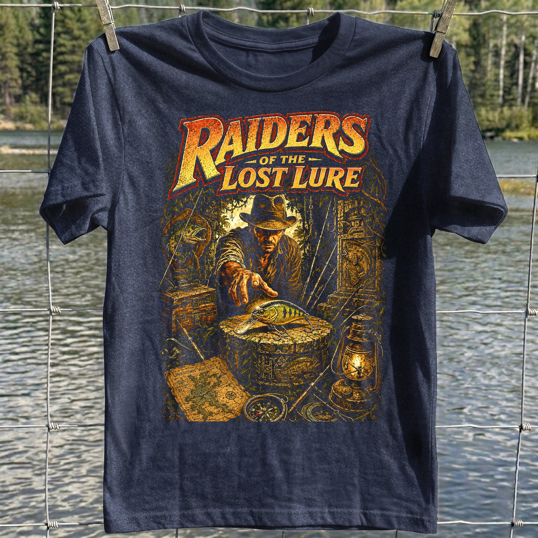 Raiders of Lost Lure T-shirt