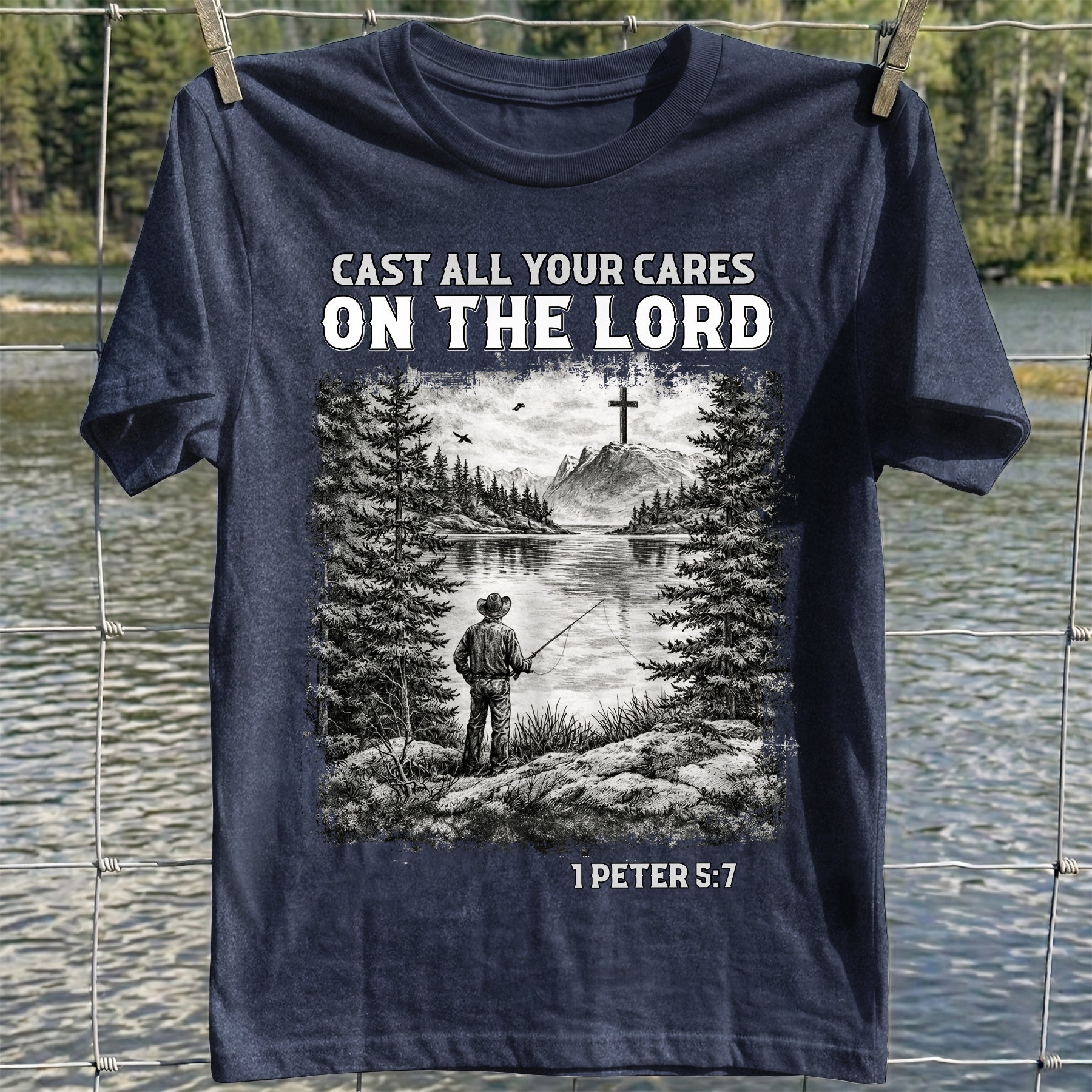 Cast All On Lord Tshirt