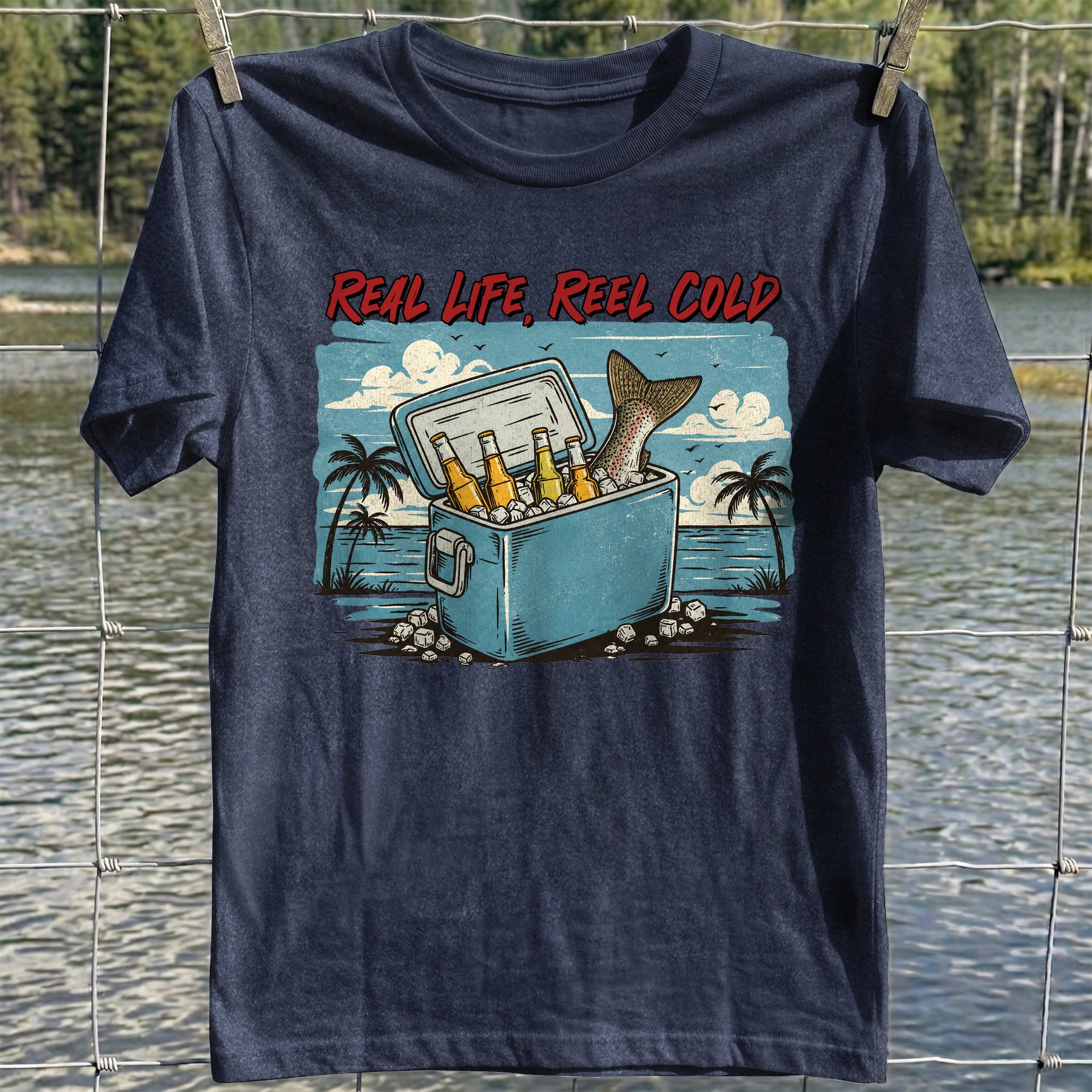 Cold Beer Cooler T-Shirt