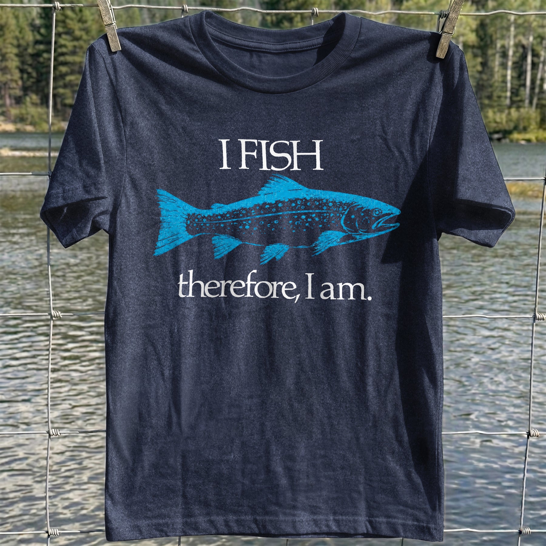 Fish Therefore T-shirt