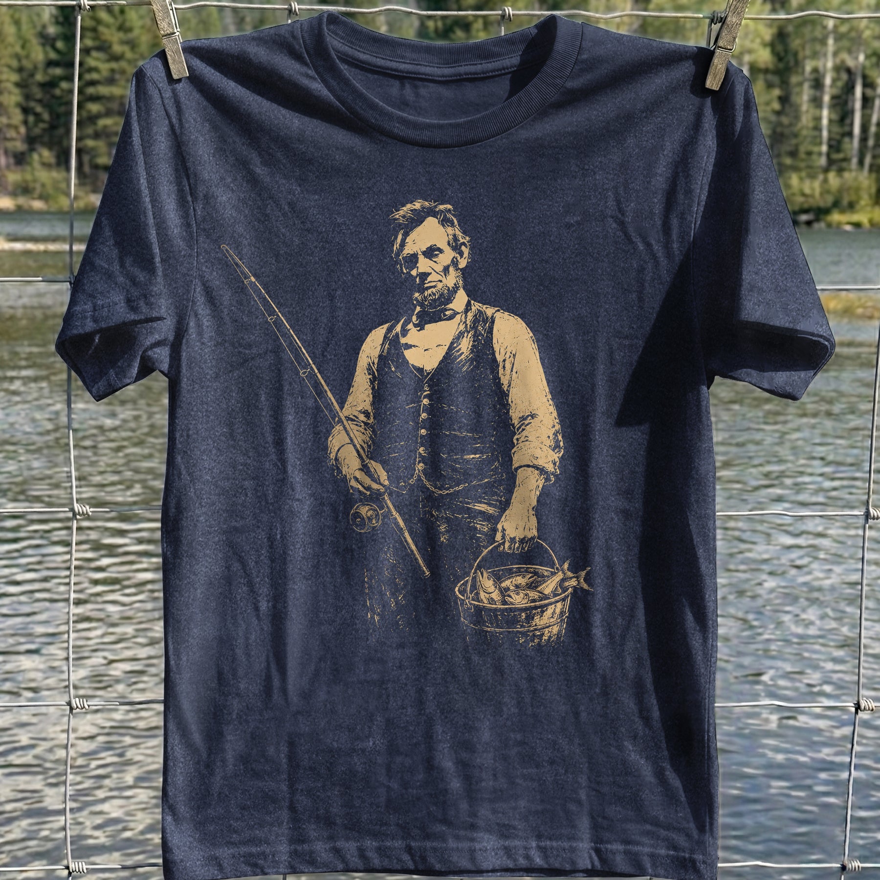 Lincoln Fishing T-shirt