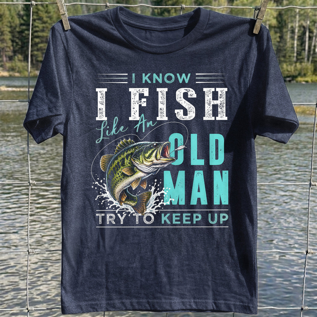 Old Man Fish T-Shirt