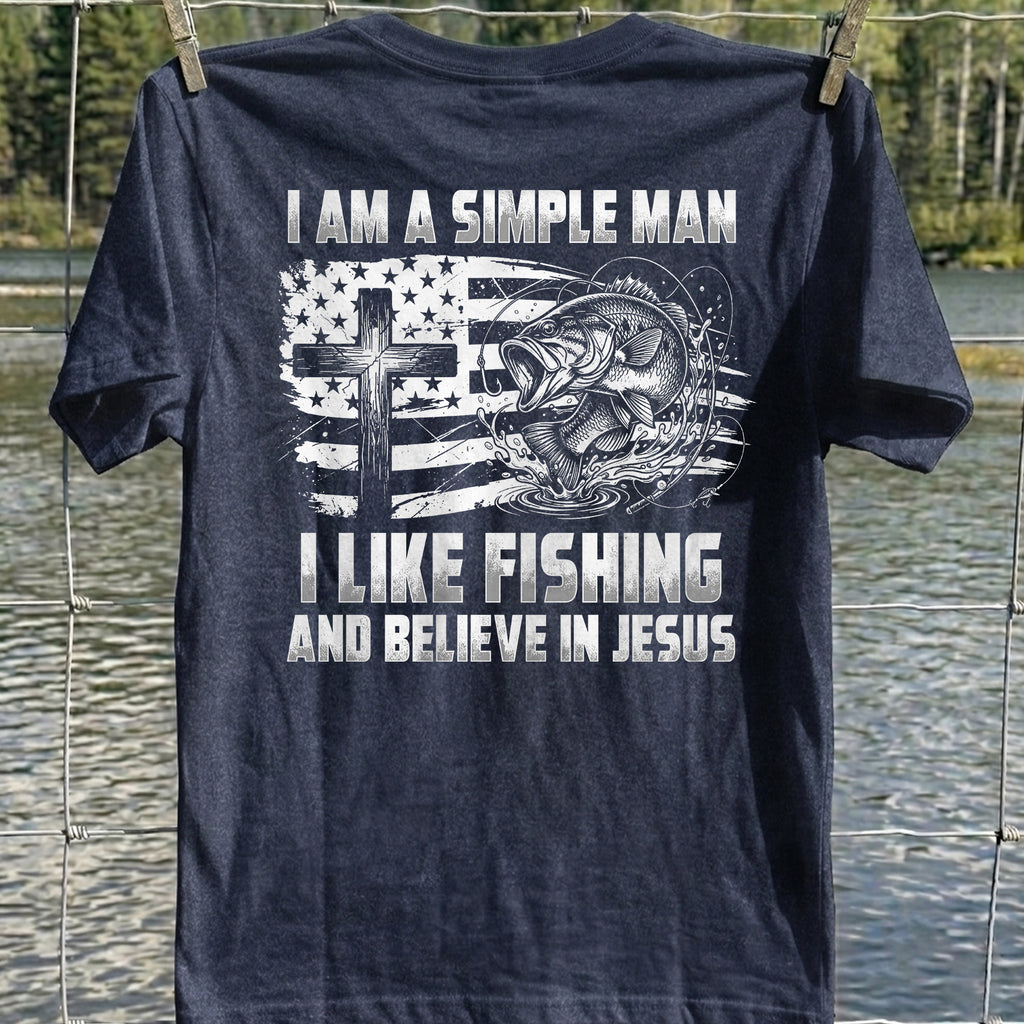 Fishing Jesus T-Shirt