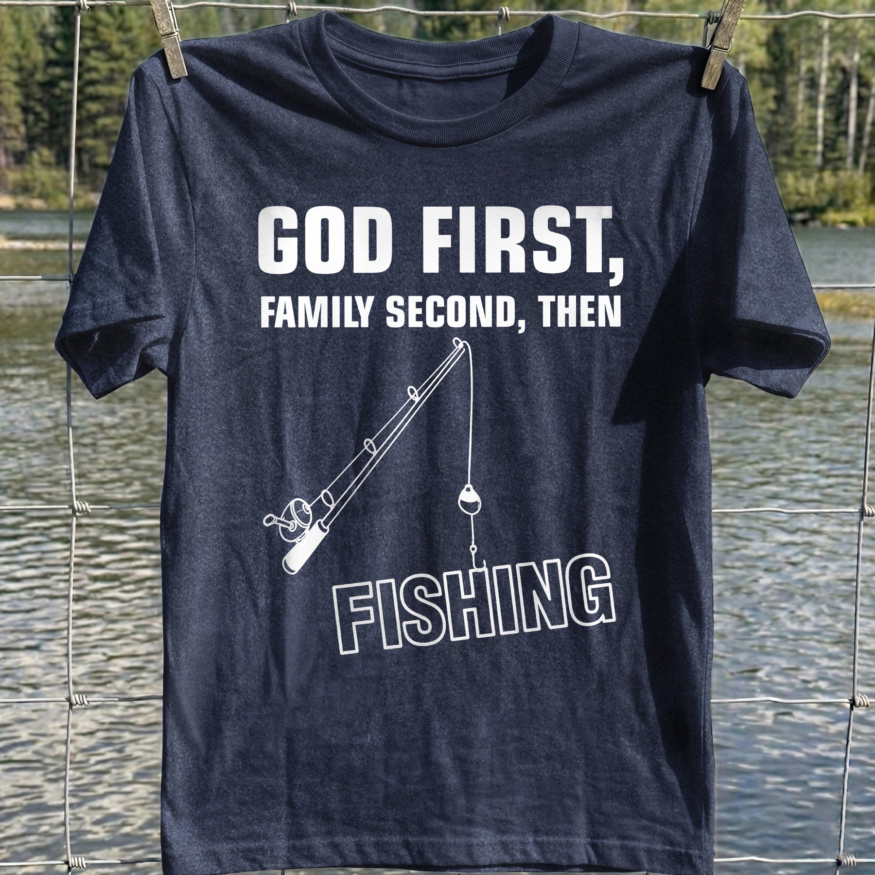 God First Fishing T-Shirt