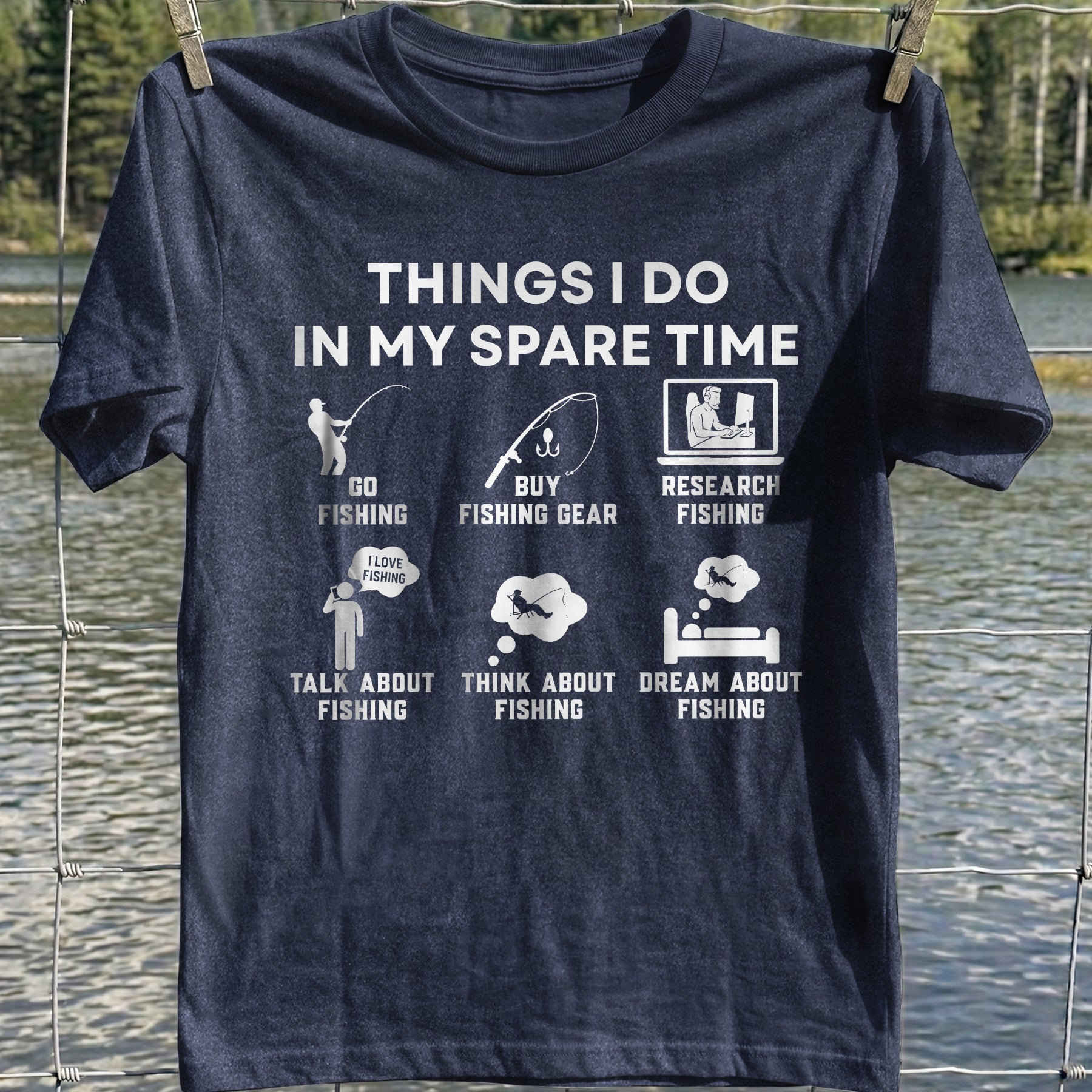 Fishing Is My Hobby T-Shirt
