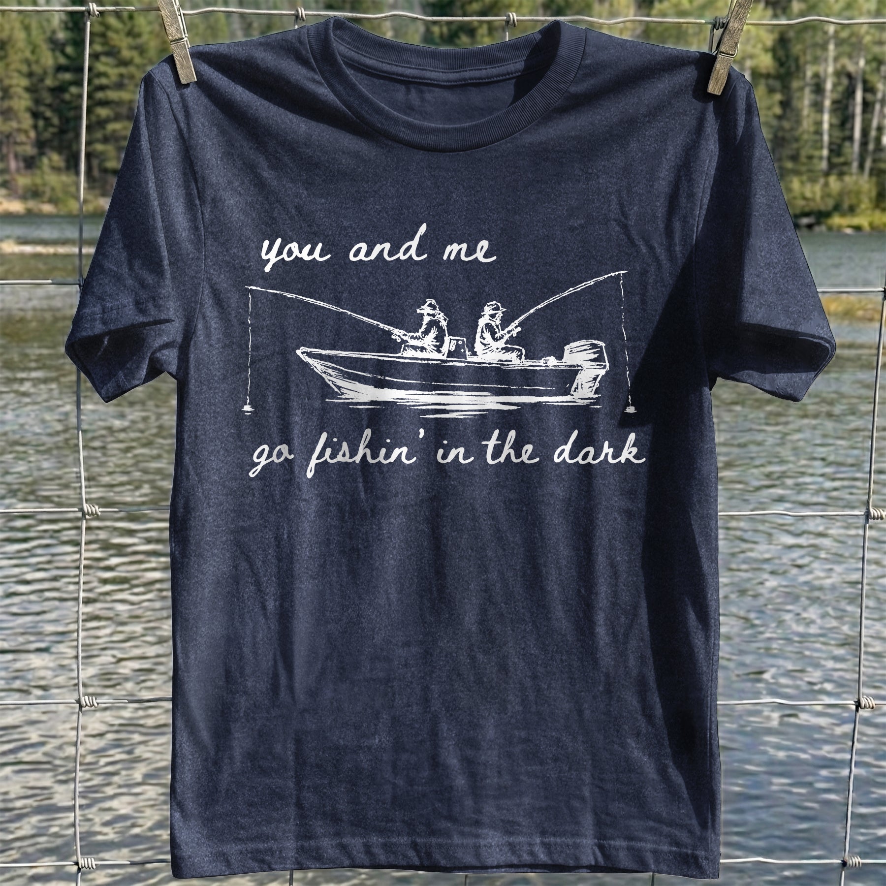 You & Me Fishing T-shirt