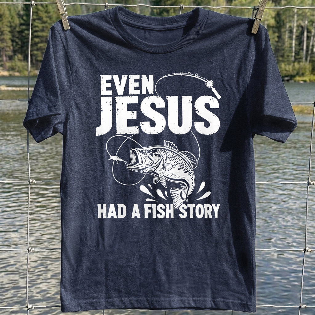 Jesus Fish Story T-shirt