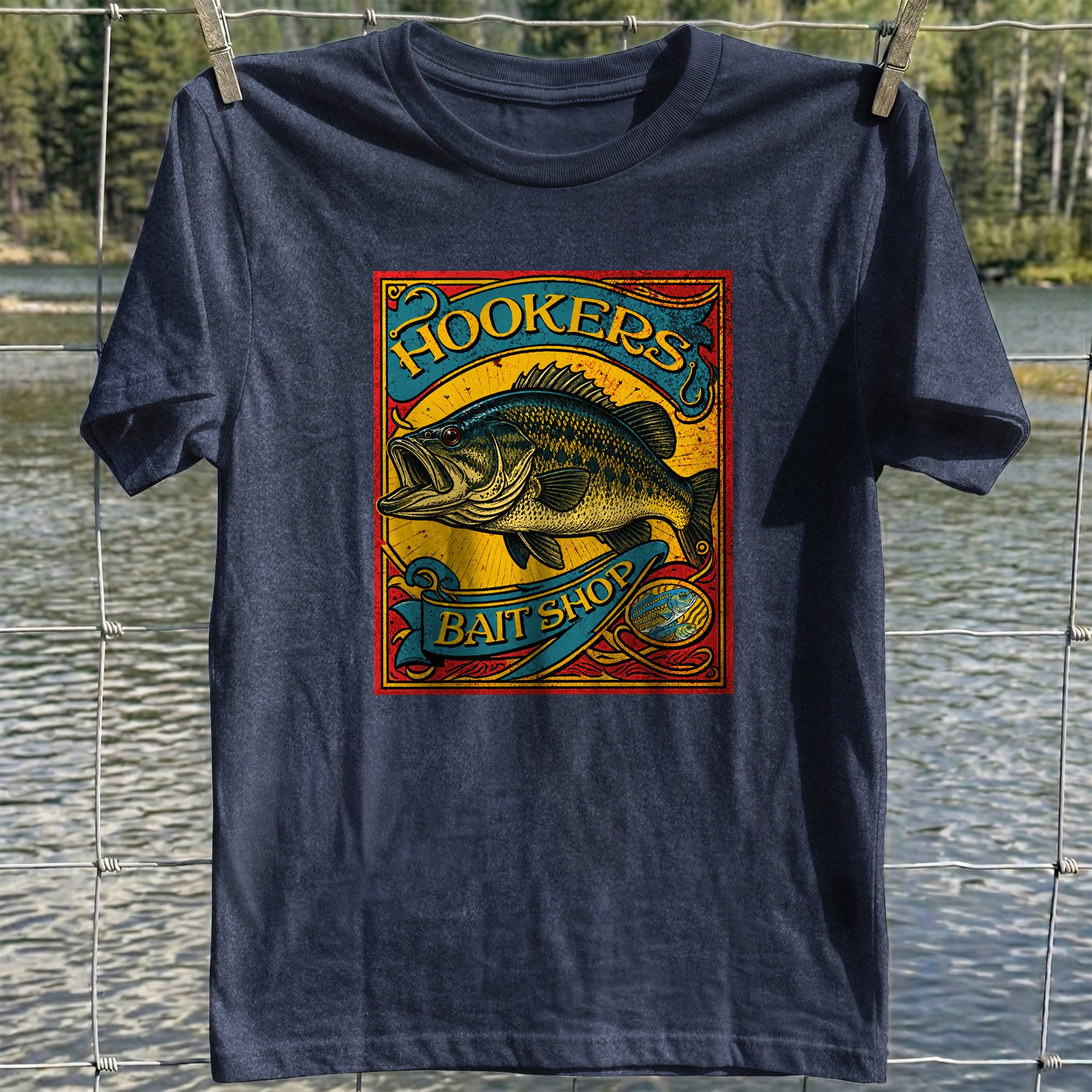 Hookers Bait Shop T-Shirt