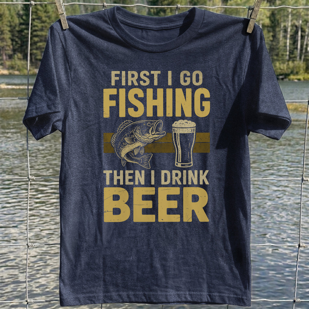 Fishing Then Beer T-Shirt