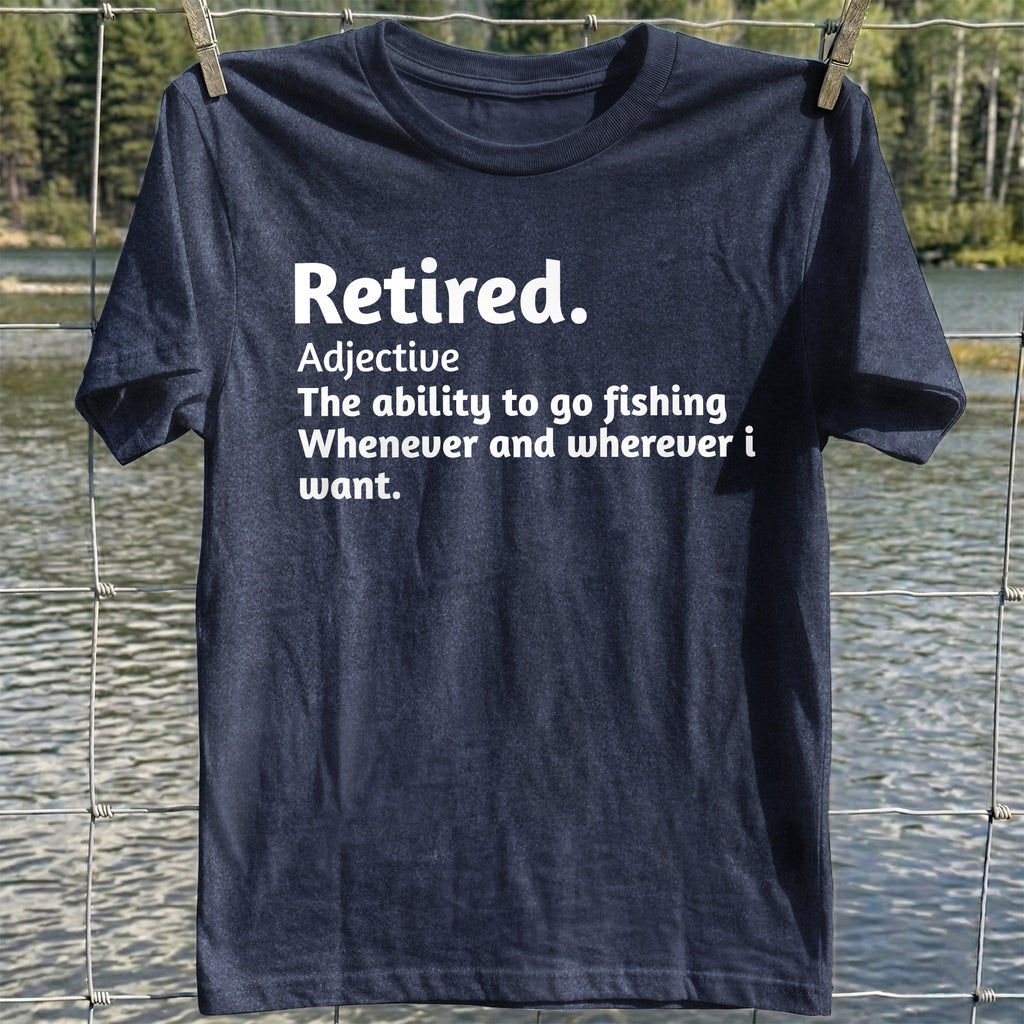 Retired Fishing T-shirt