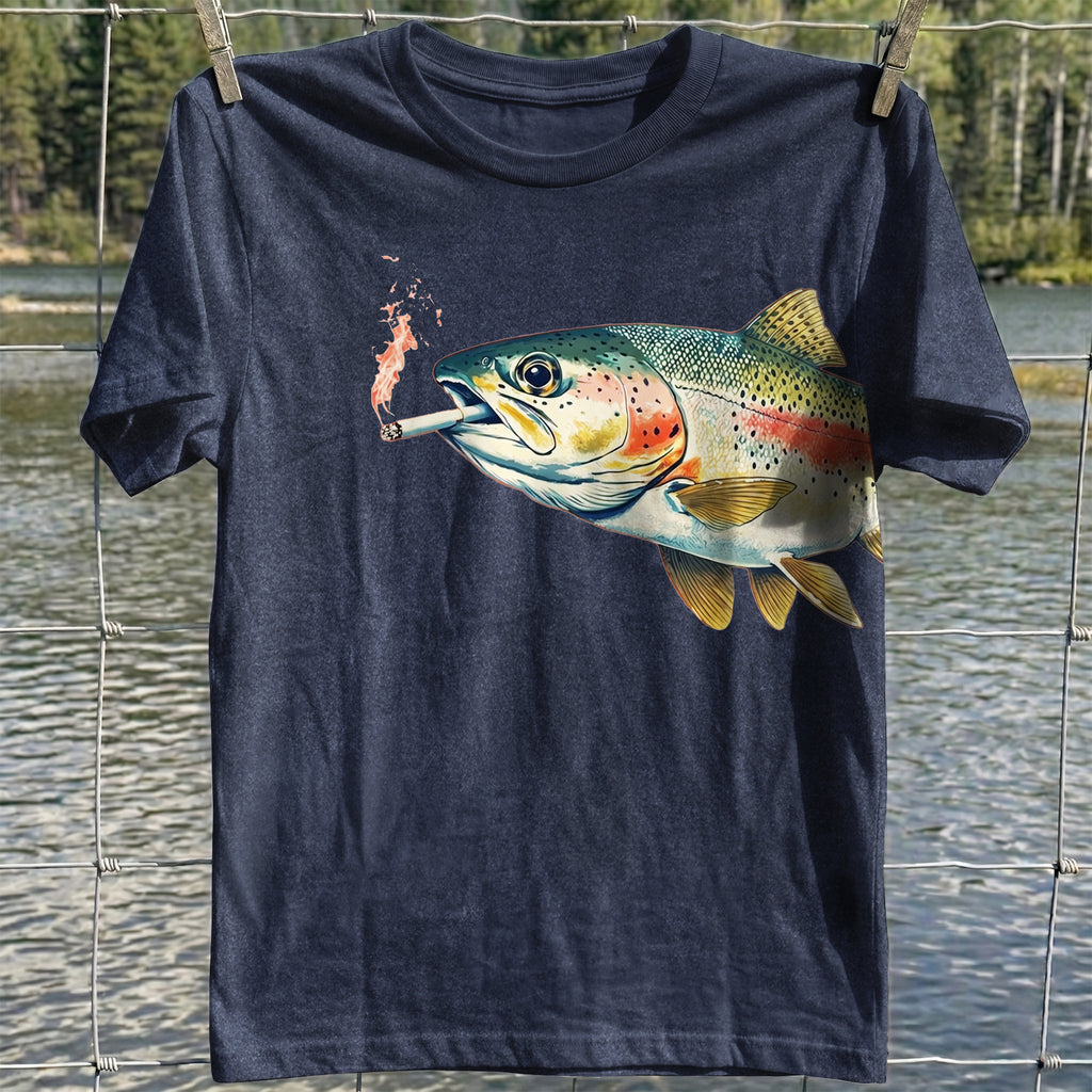 Smoking Trout T-shirt