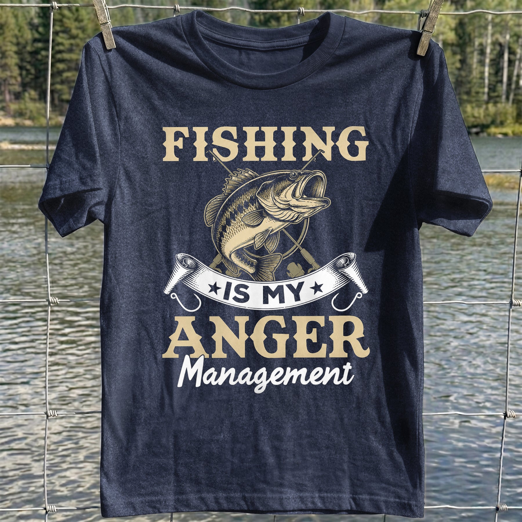 Fishing Anger Management T-Shirt