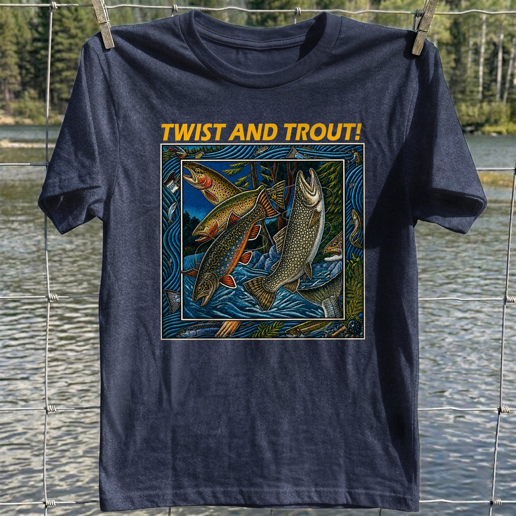 Twist And Trout T-Shirt