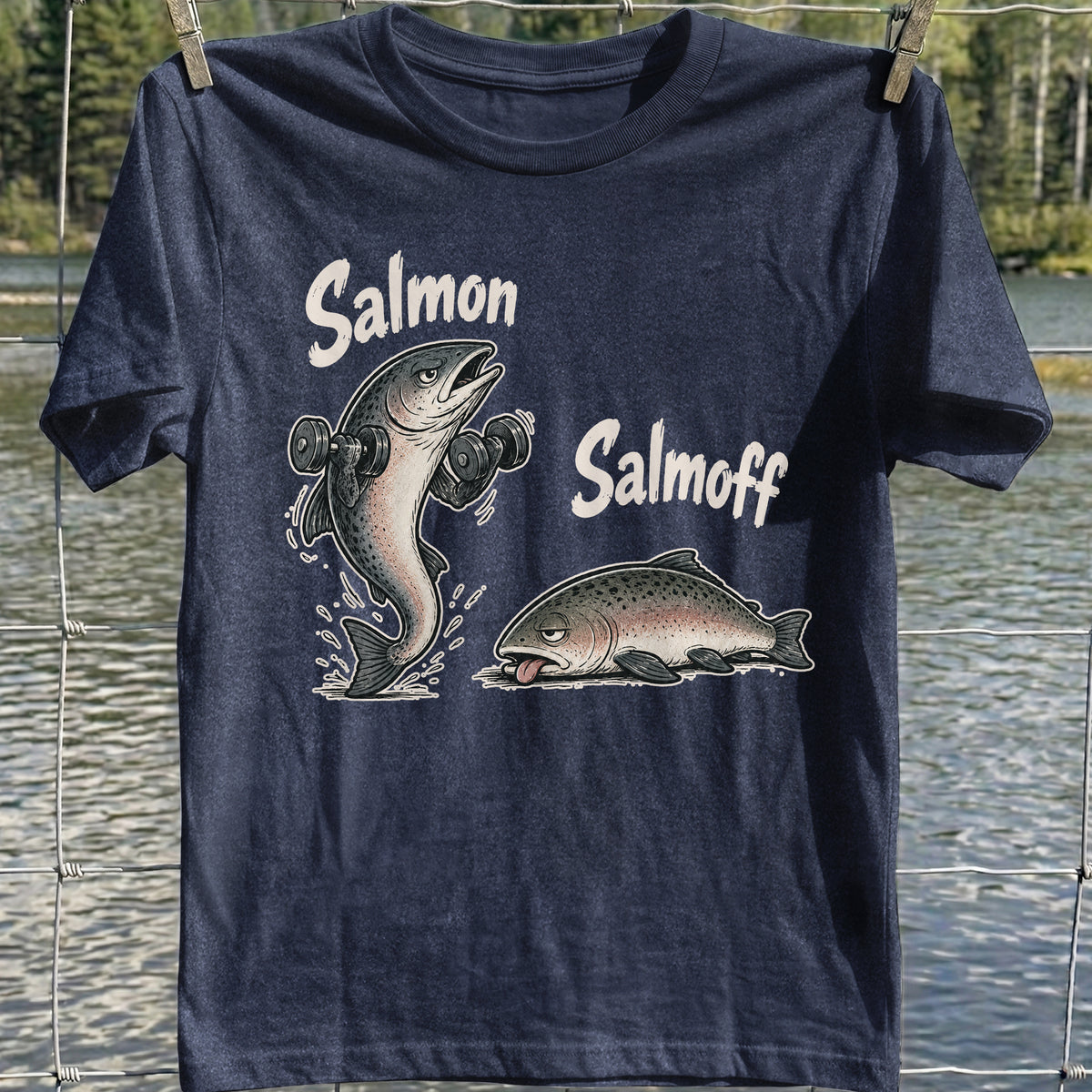 Salmon Salmoff T-Shirt