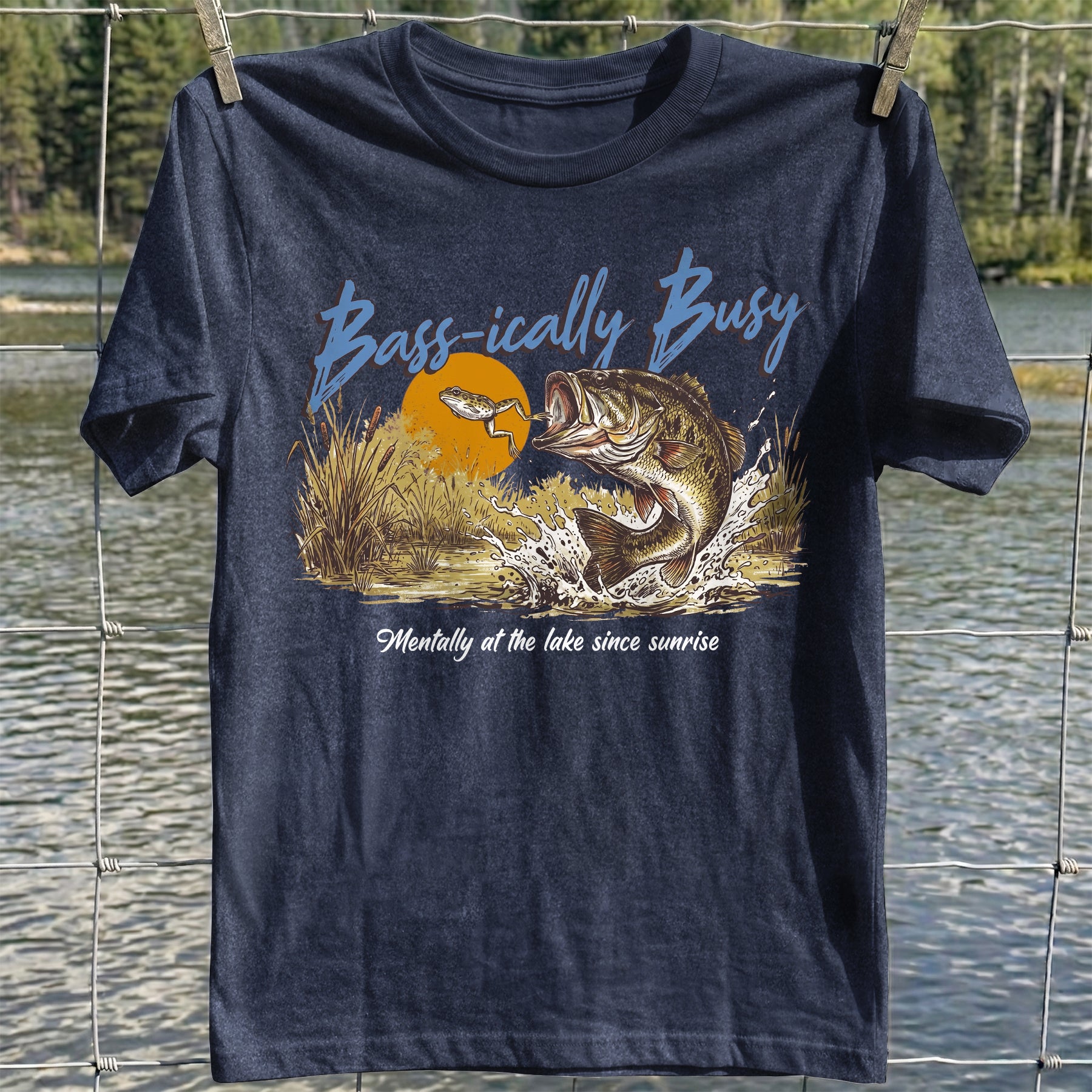 Bass-ically Busy Tshirt