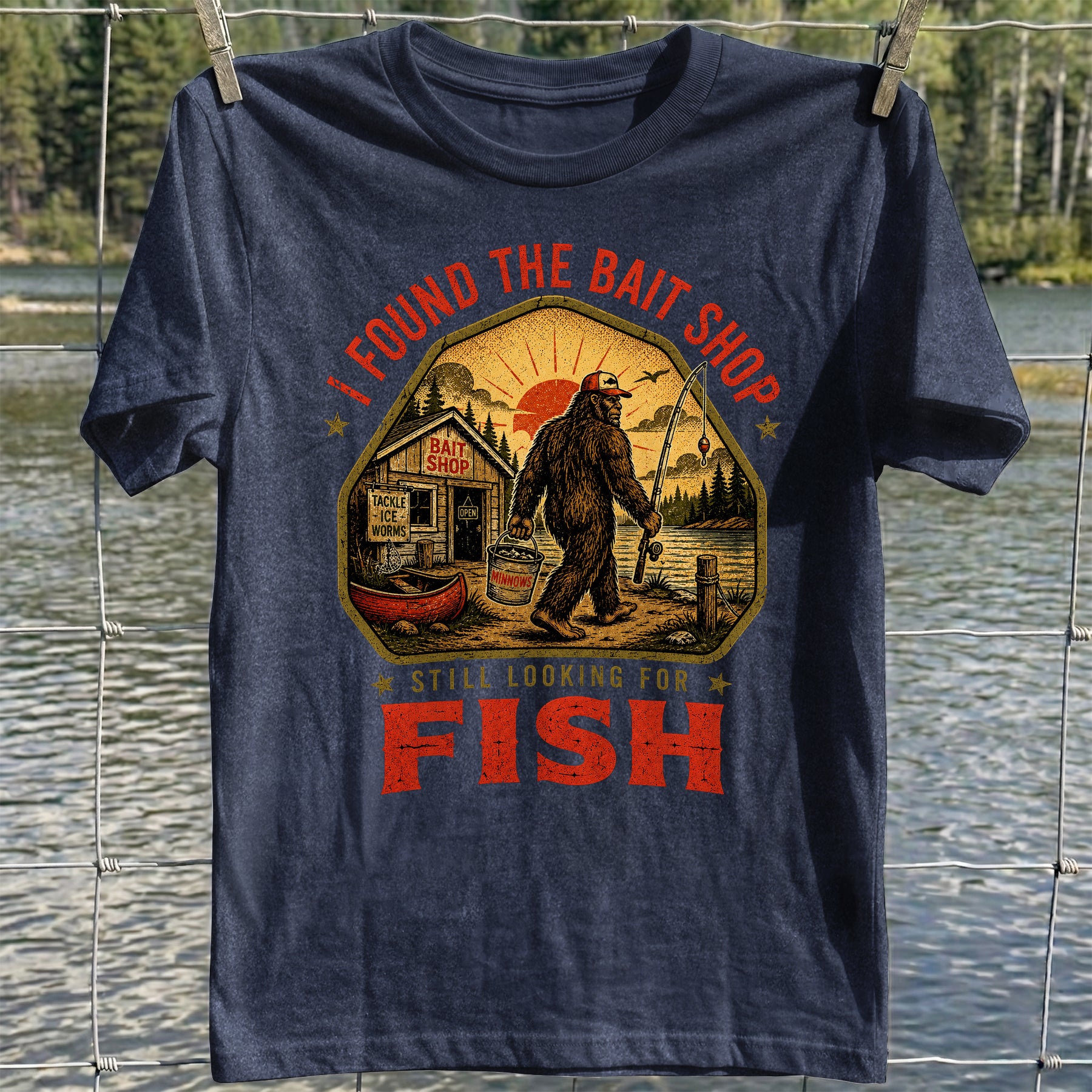 Bigfoot Bait Shop T-shirt