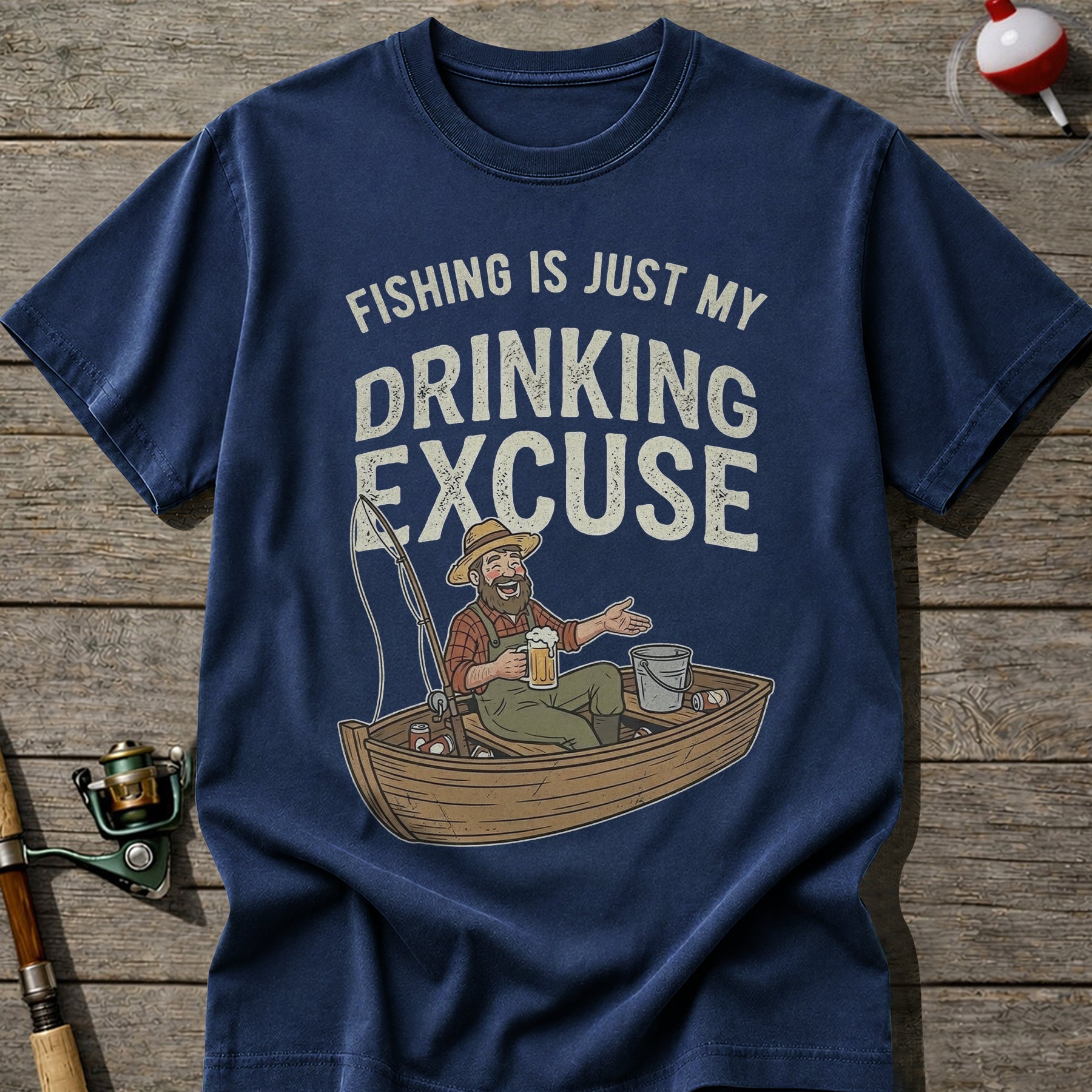 Fishing Is My Drinking Excuse T-Shirt