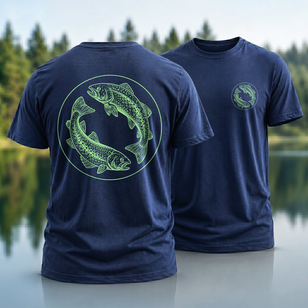Yin Yang Trout T-Shirt