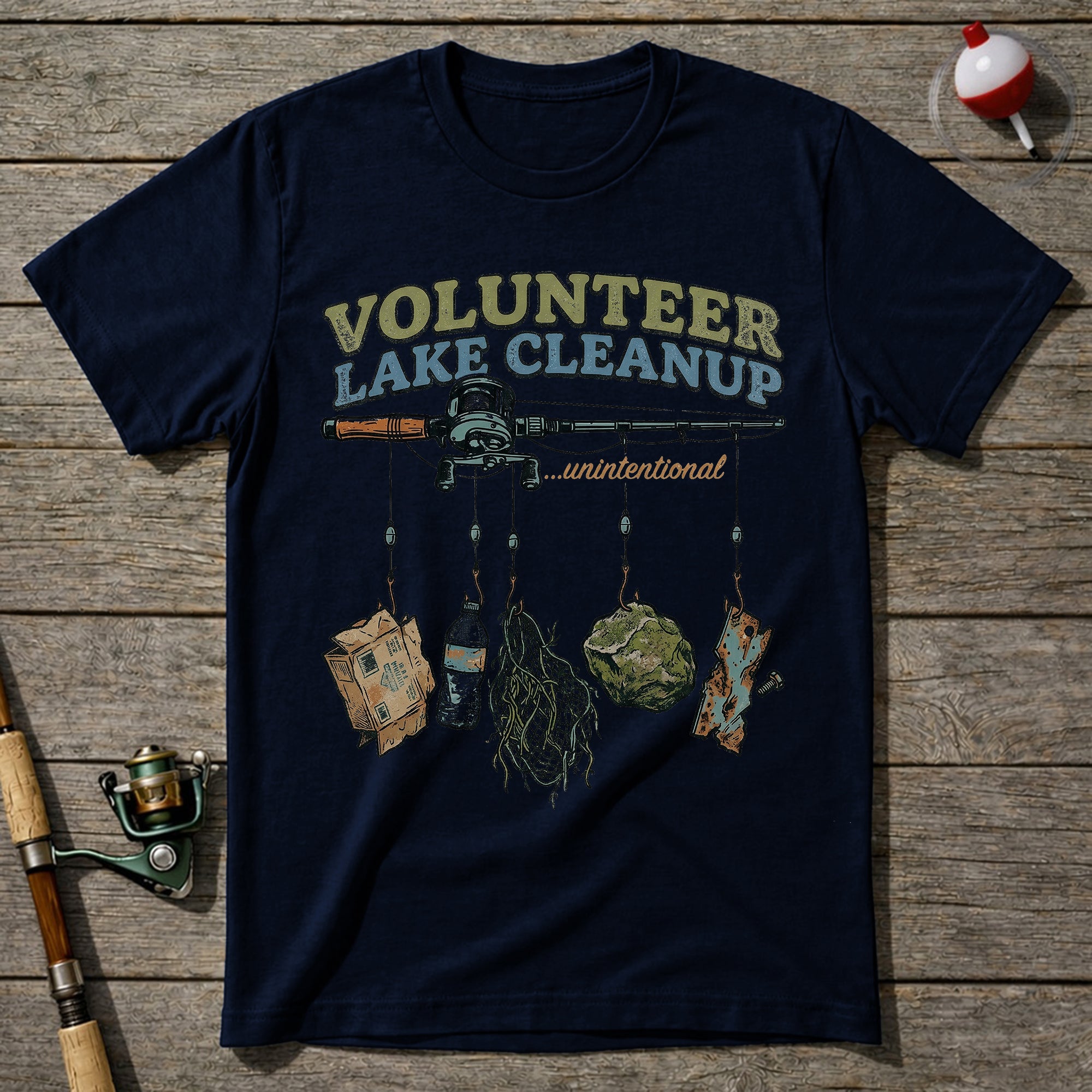 Volunteer Lake Cleanup T-Shirt