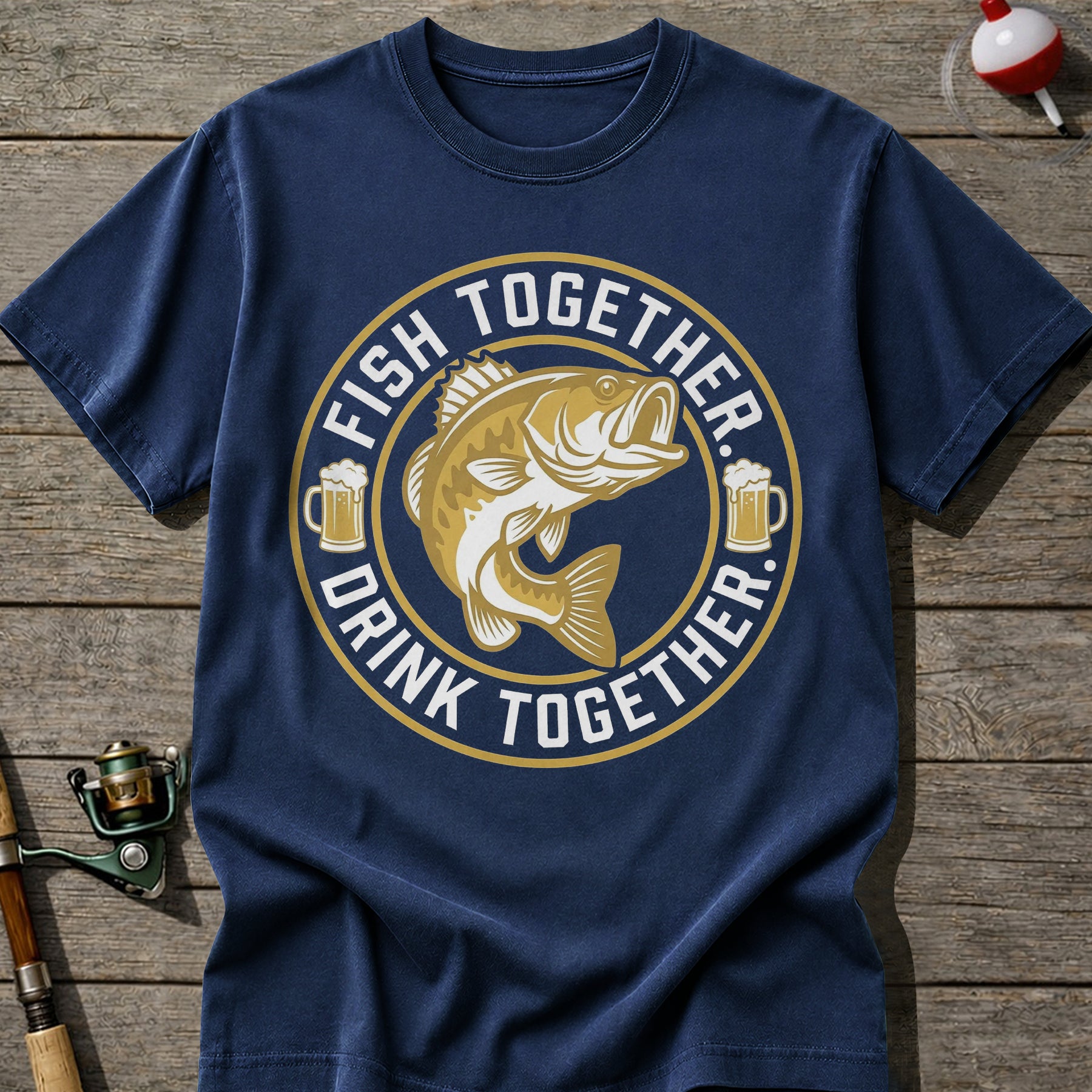 Fish Together Drink Together T-Shirt