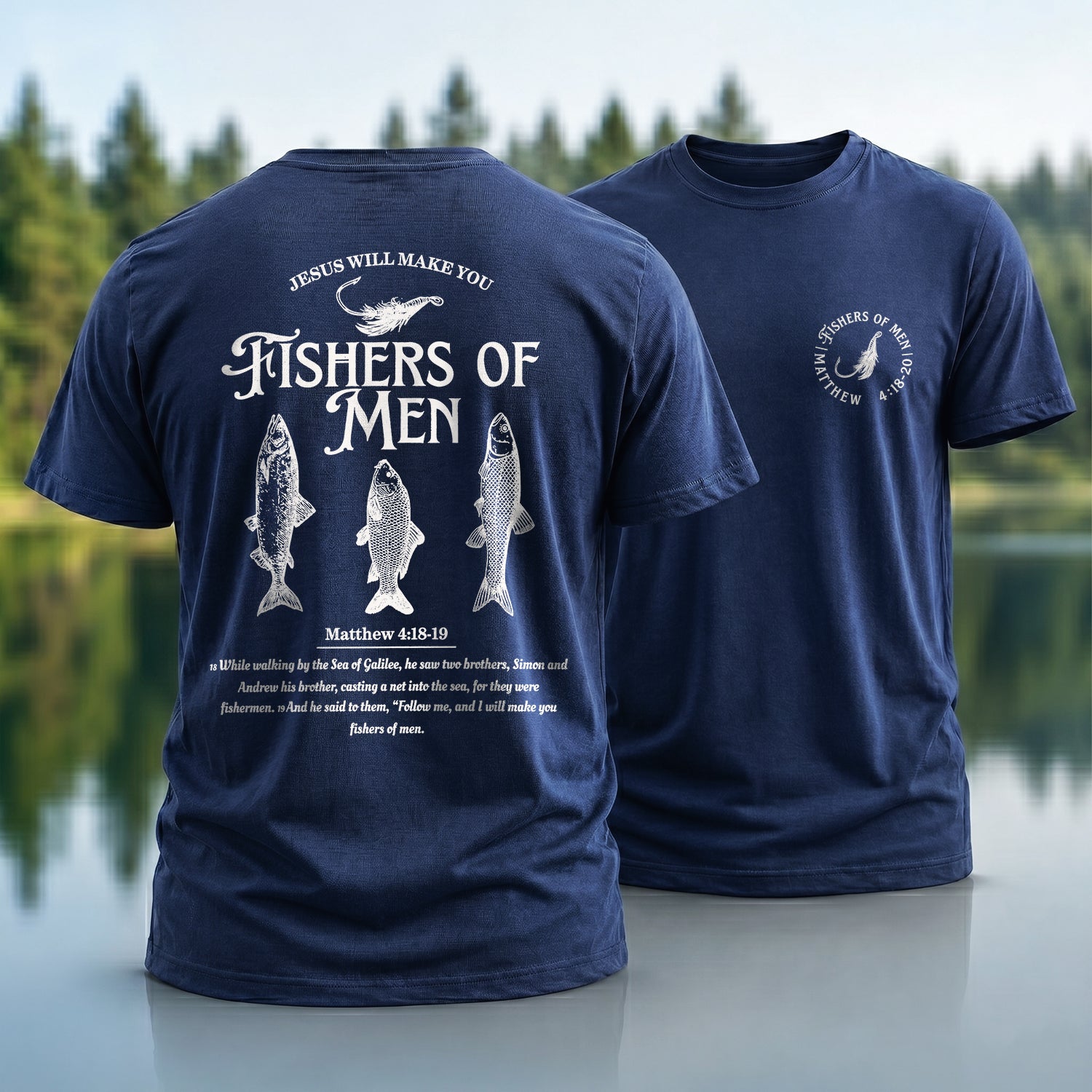 Faith And Fishing T-Shirt