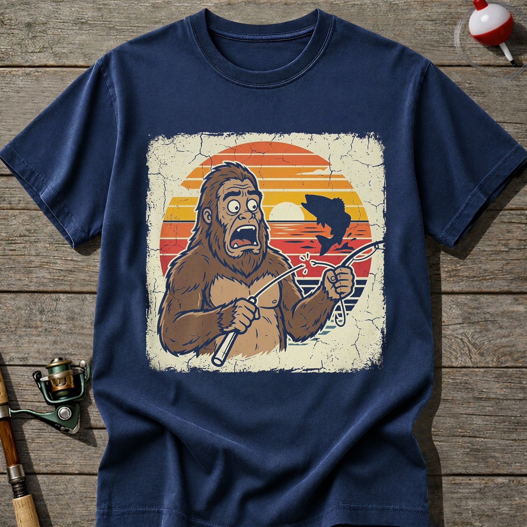 Sasquatch Angler T-Shirt