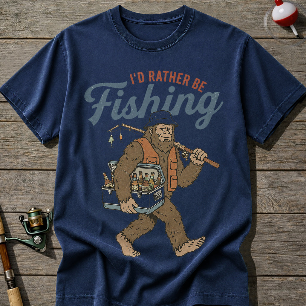 I'D Rather Be Fishing T-Shirt