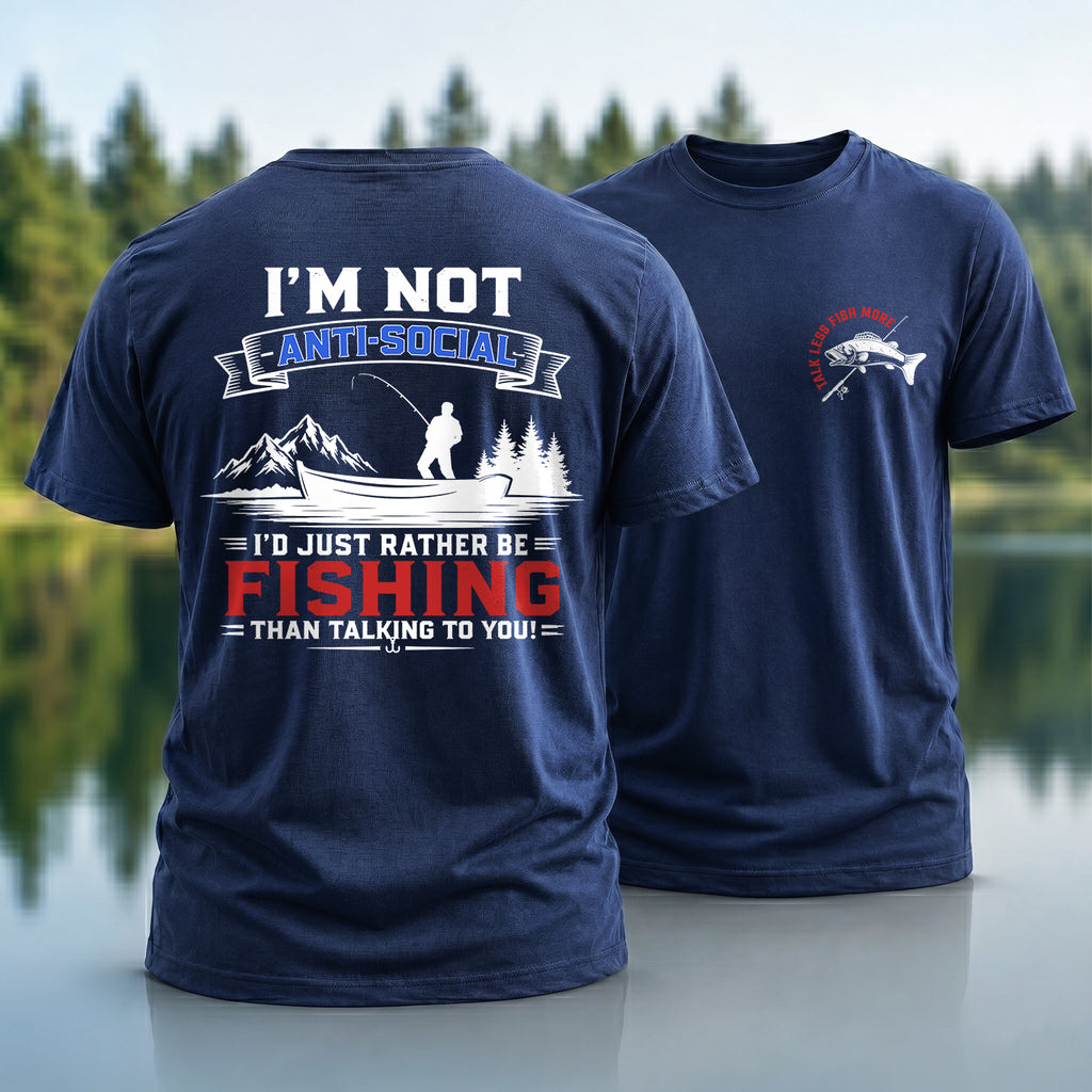 Anti Social Fishing T-Shirt