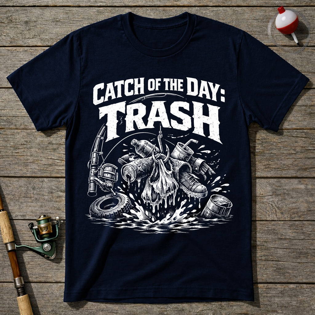 Catch Of The Day Trash Fishing T-Shirt
