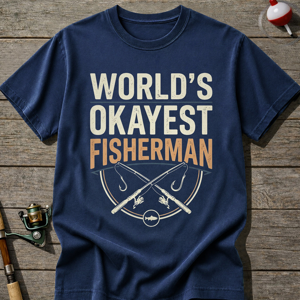 World’S Okayest Fisherman T-Shirt
