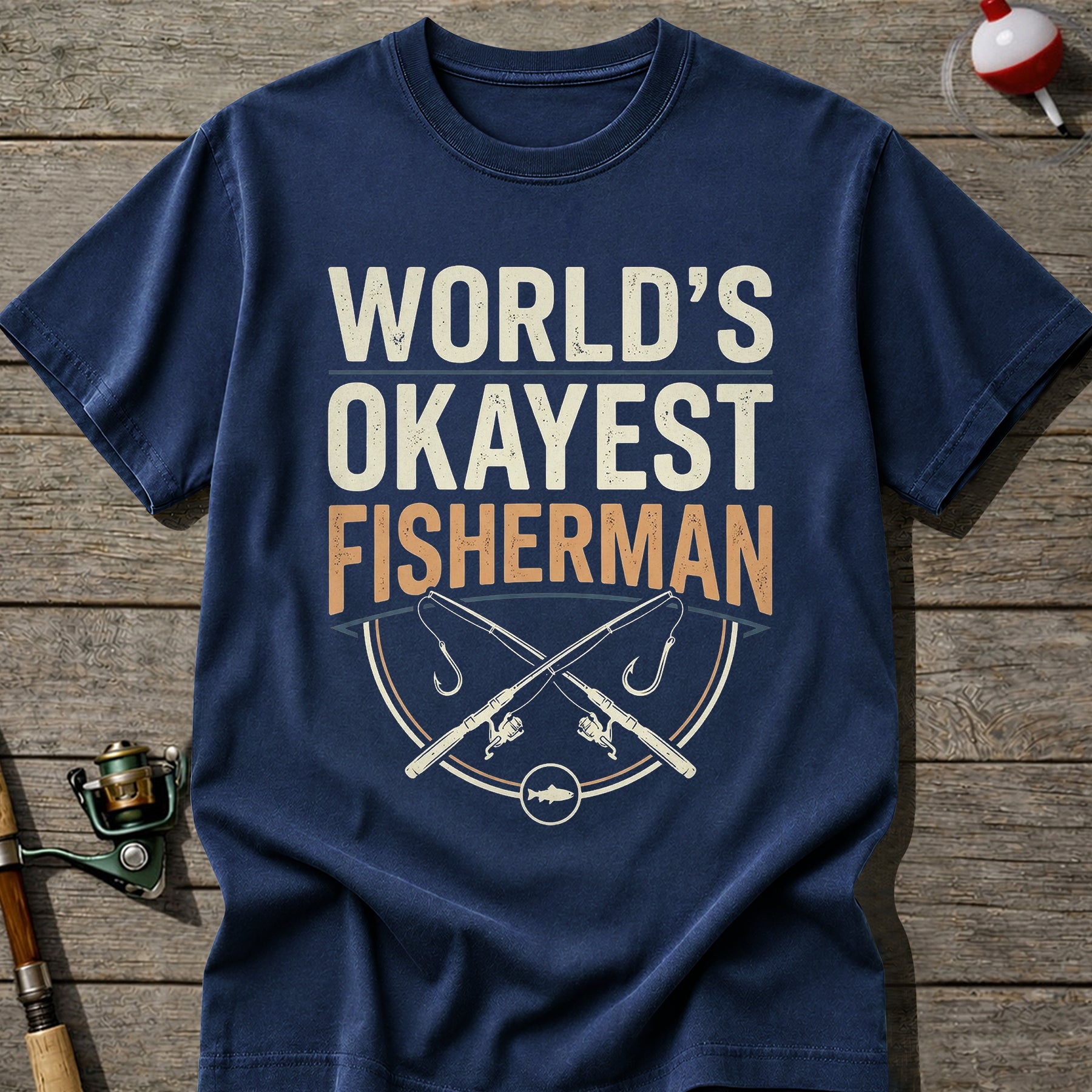 World’S Okayest Fisherman T-Shirt