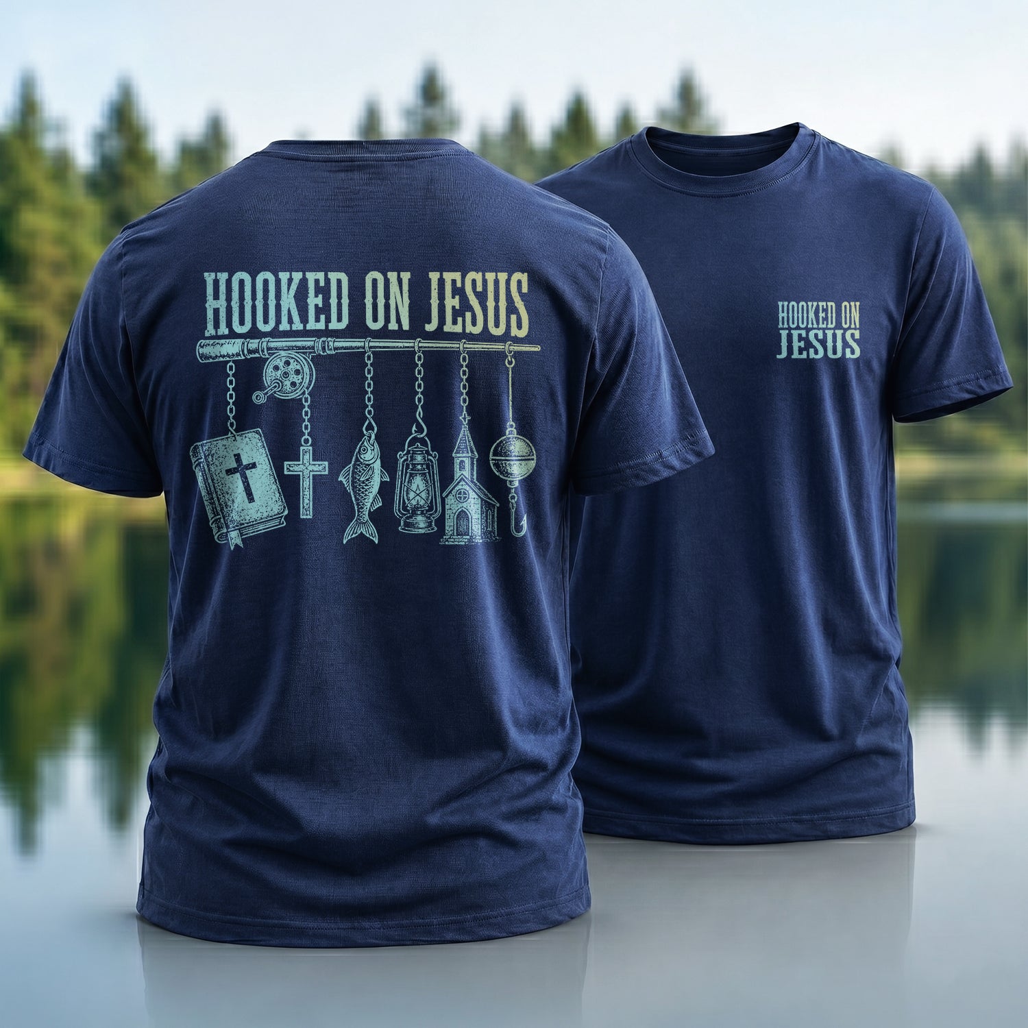 Hooked On Jesus T-Shirt