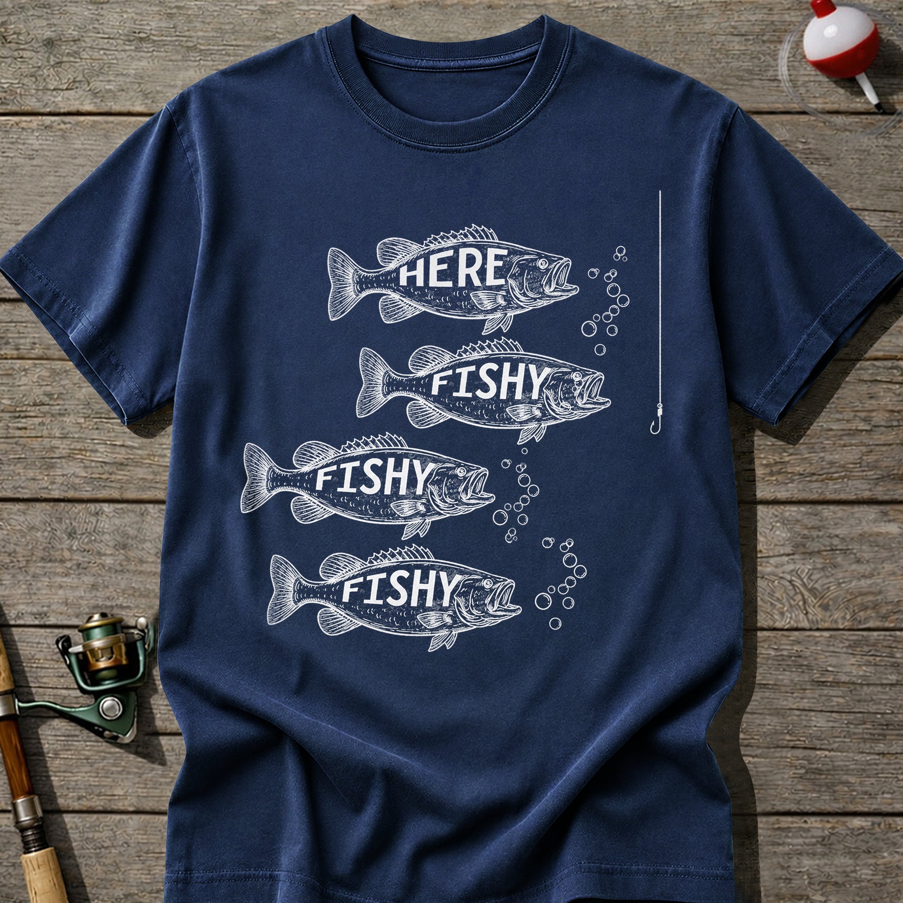 Here Fishy Fishy T-shirt