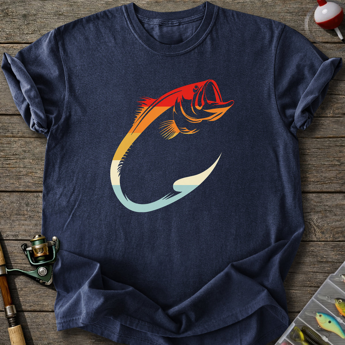 Retro Hook Bass T-Shirt