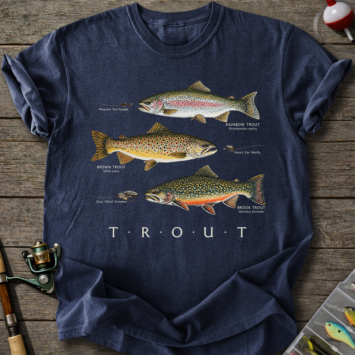 Trout Species Guide T-Shirt