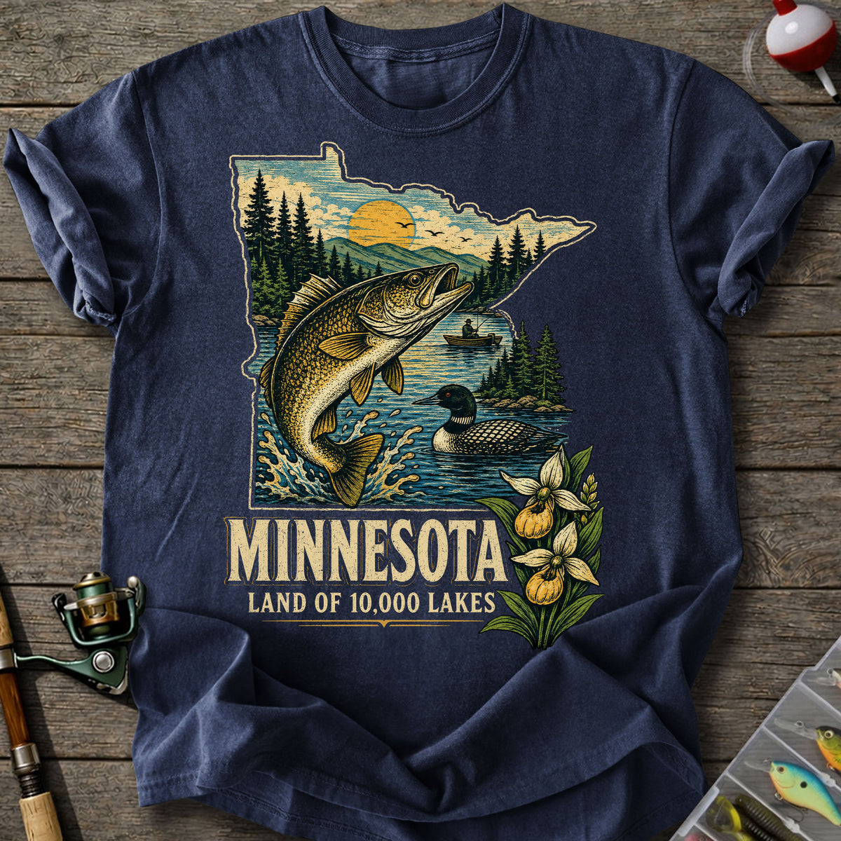 Minnesota Walleye T-Shirt