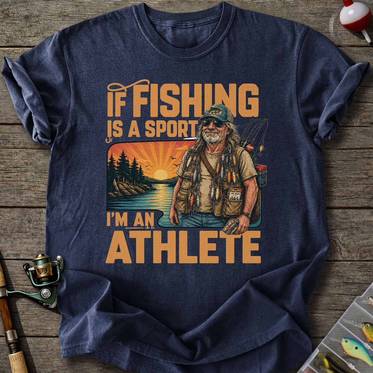 Fishing Athlete T-shirt