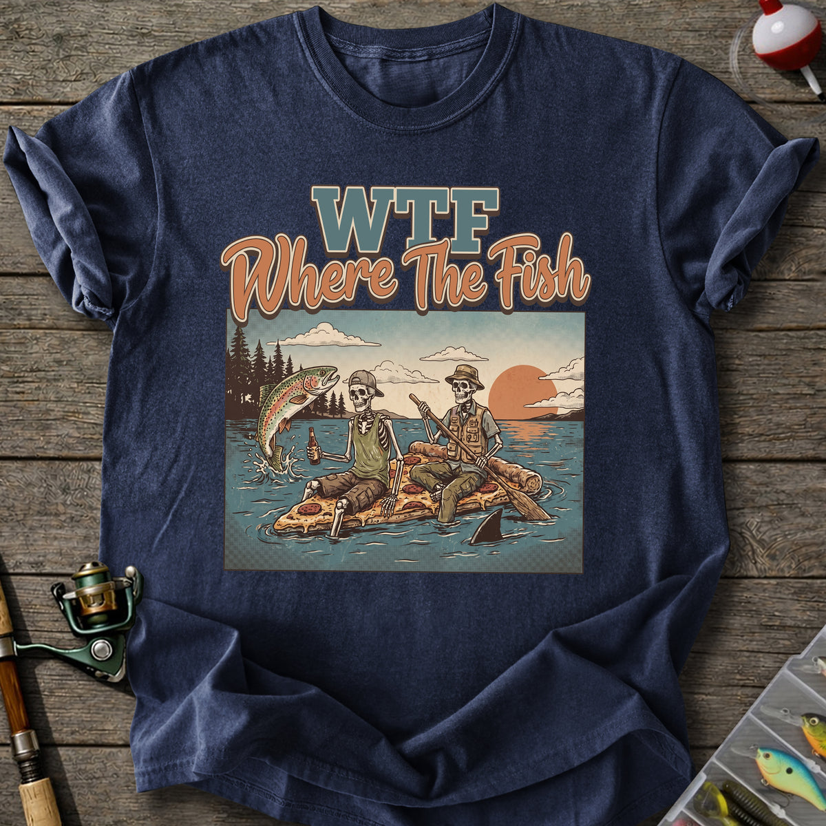 WTF Fishing T-shirt