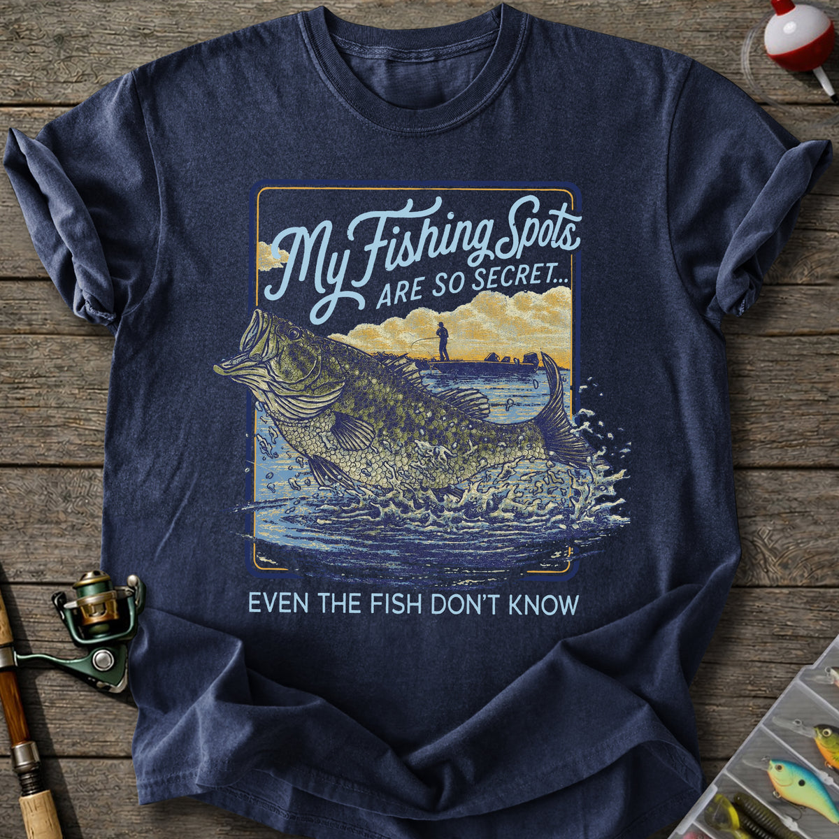 Secret Fishing Spots T-Shirt