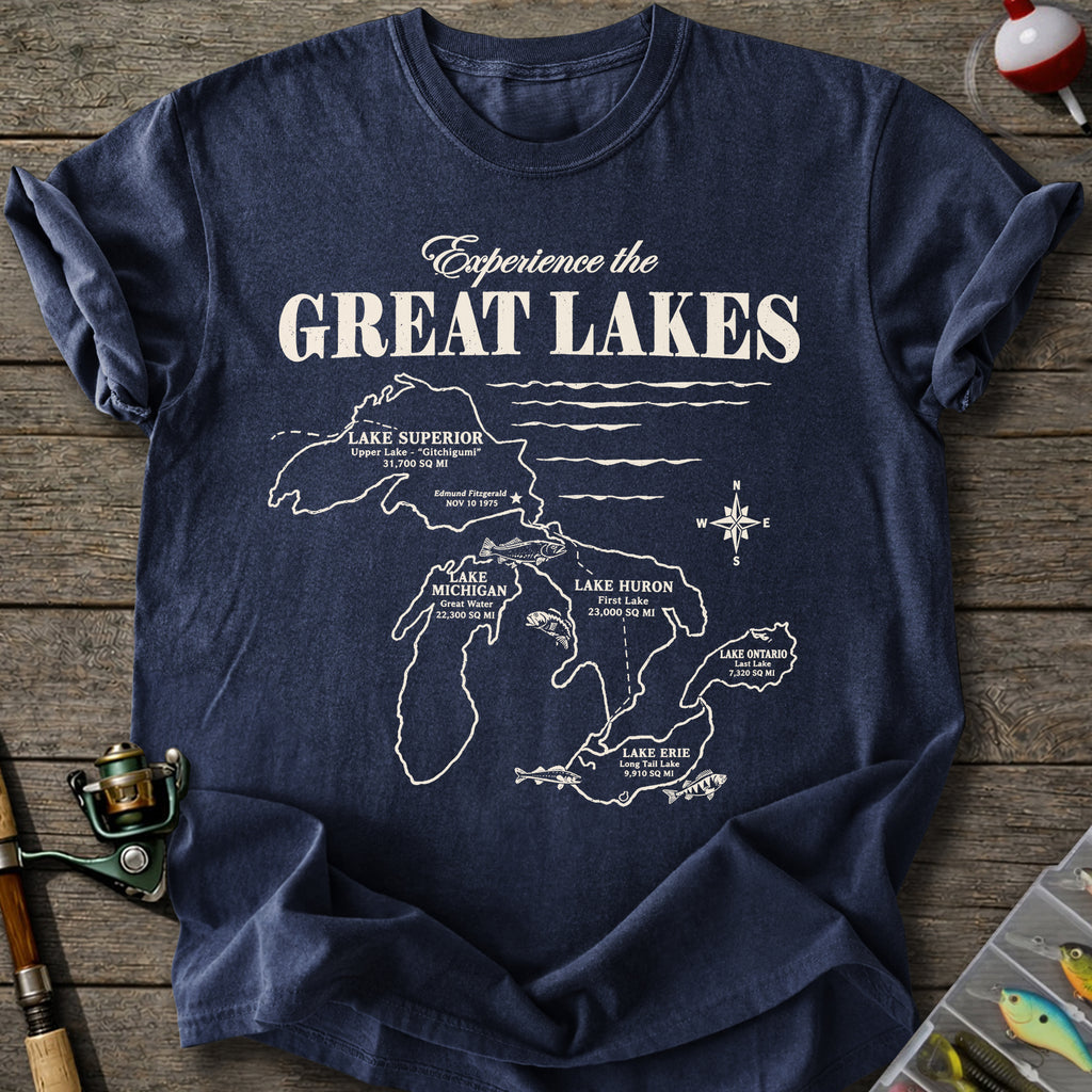 Great Lakes Fishing T-Shirt