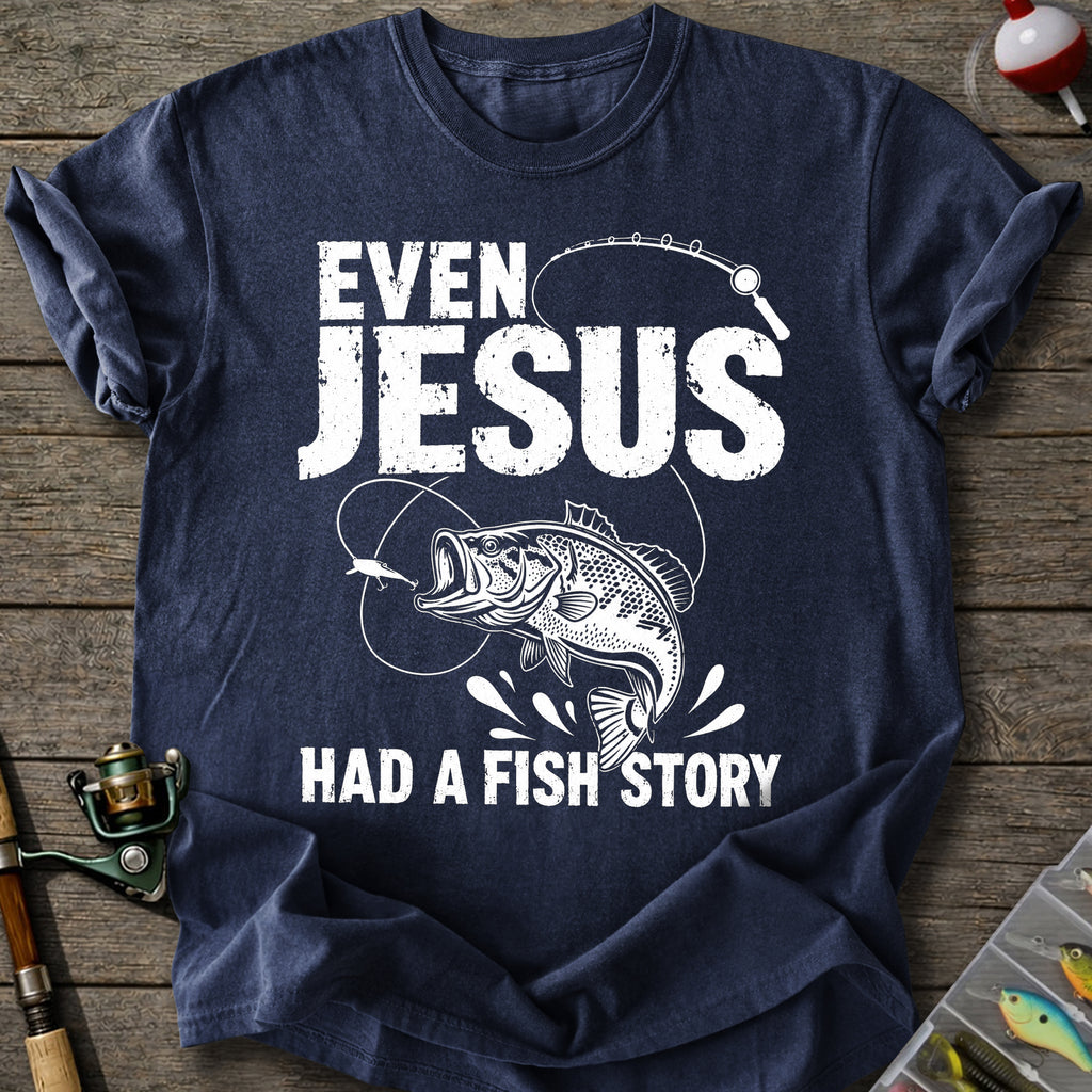 Jesus Fish Story T-shirt