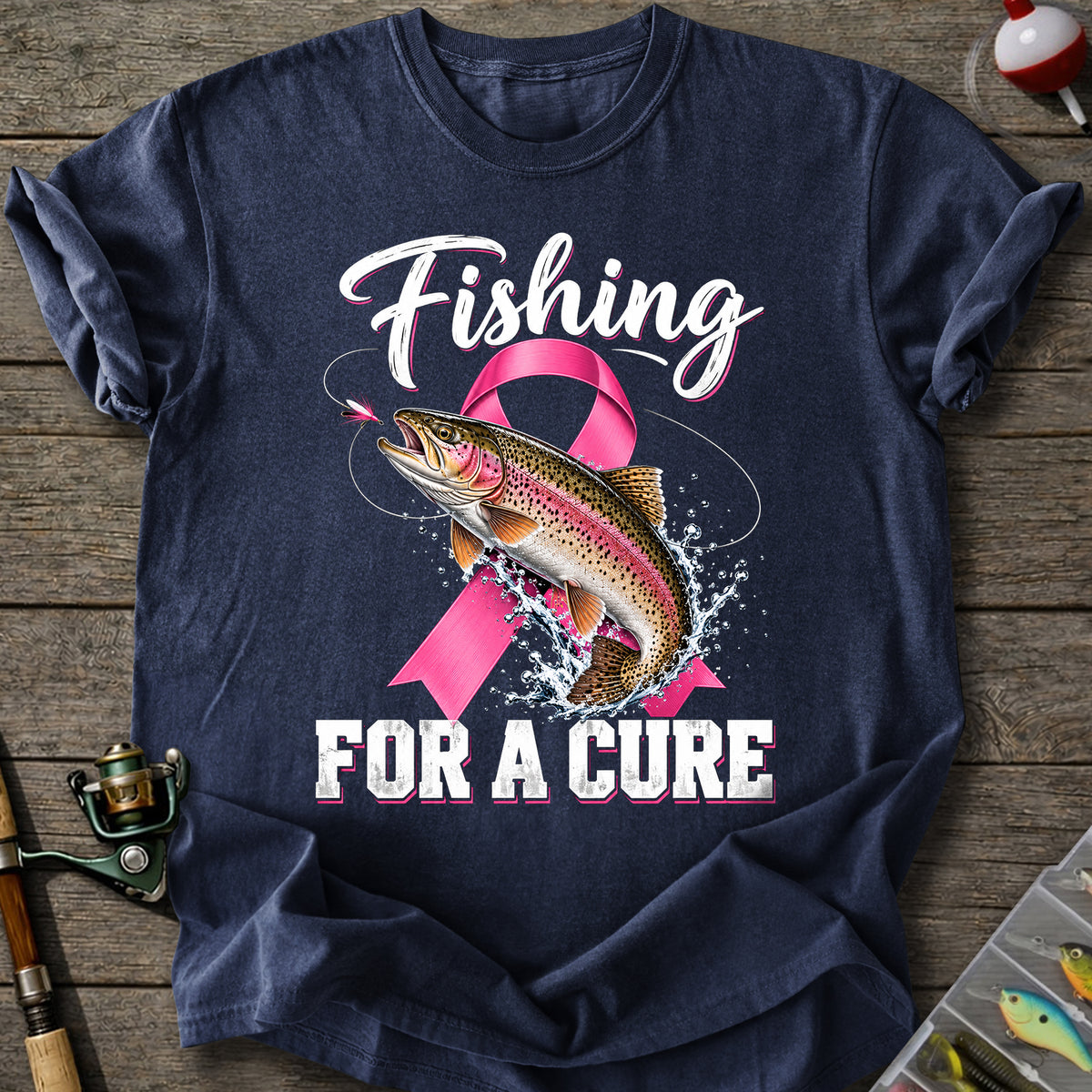 Fishing For A Cure T-Shirt